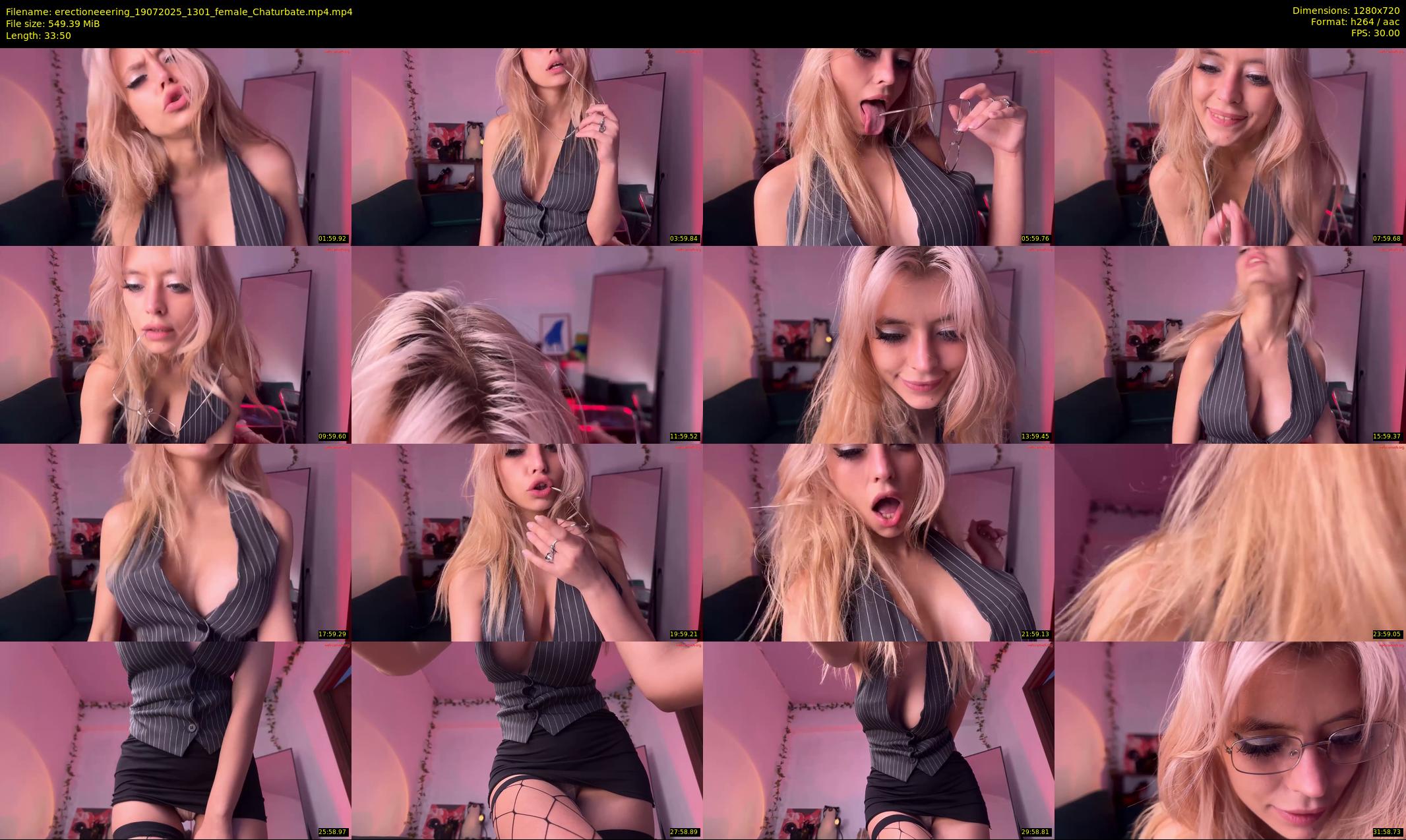 erectioneeering — 34 minute Chaturbate female cam show recording, 720p, Jul 19, 2025