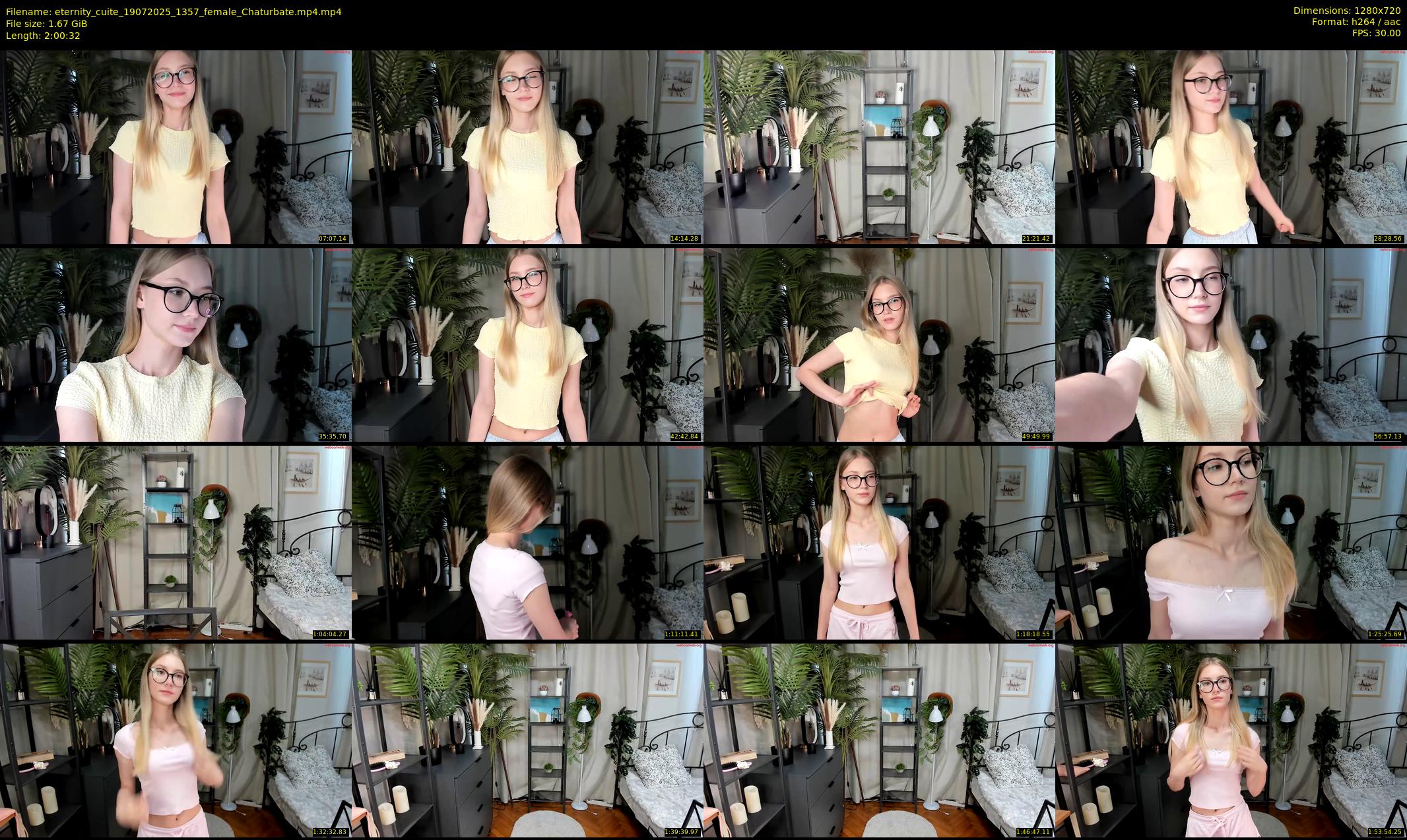 eternity_cuite — 121 minute Chaturbate female cam show recording, 720p, Jul 19, 2025