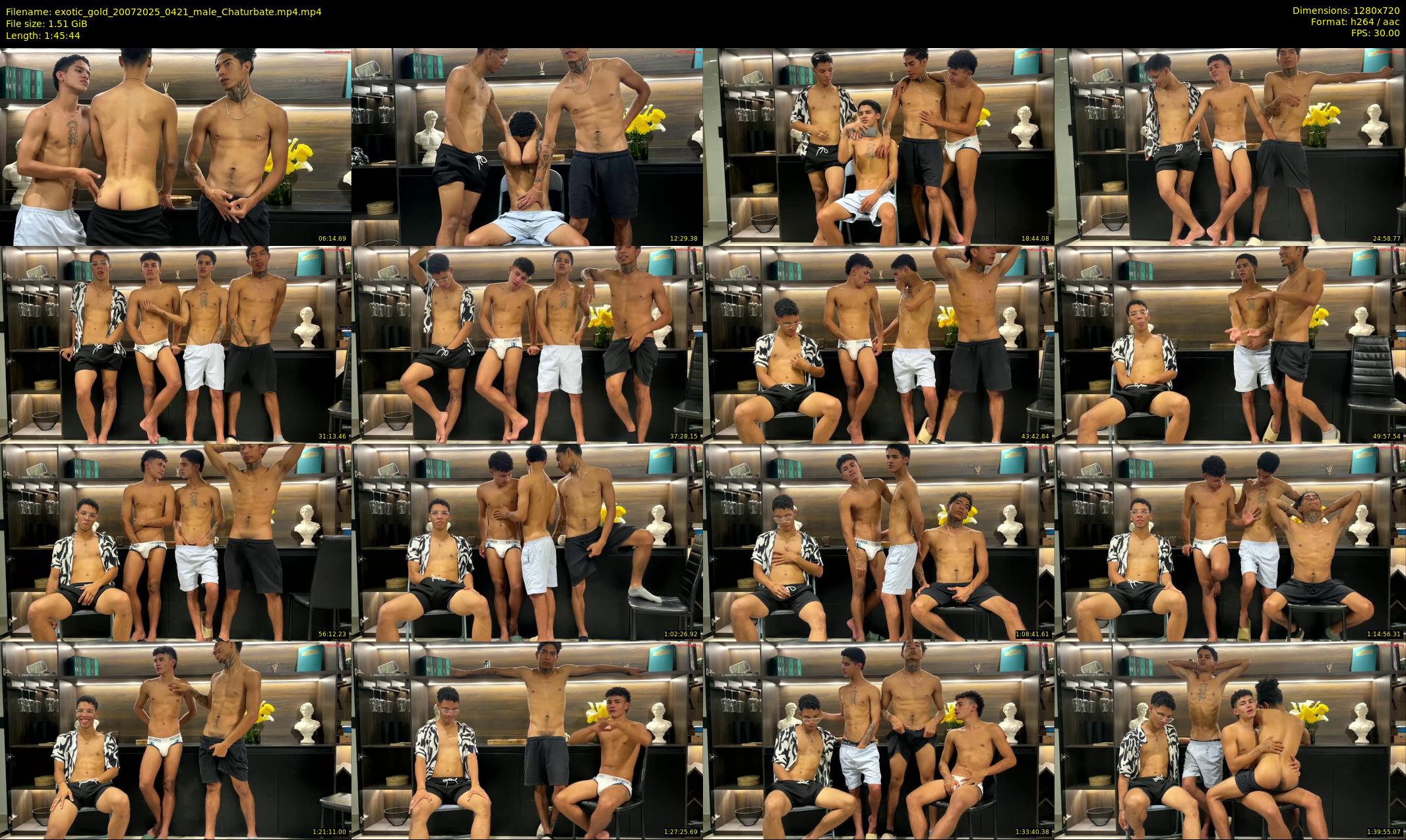 exotic_gold — 106 minute Chaturbate male cam show recording, 720p, Jul 20, 2025