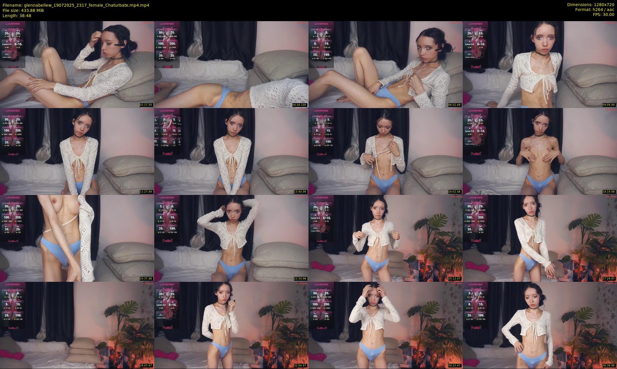 glennabellew — 39 minute Chaturbate female cam show recording, 720p, Jul 19, 2025