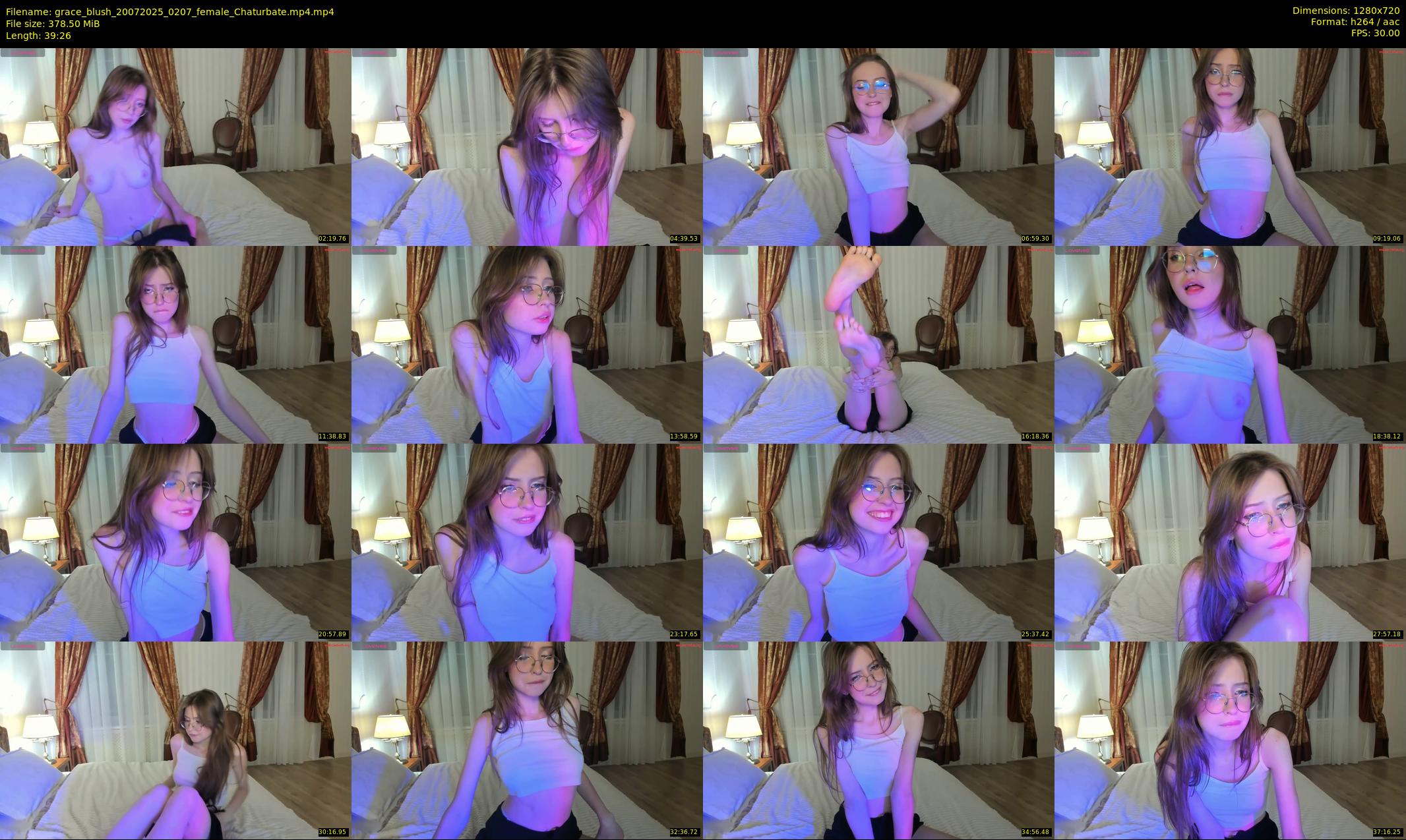 grace_blush — 40 minute Chaturbate female cam show recording, 720p, Jul 20, 2025