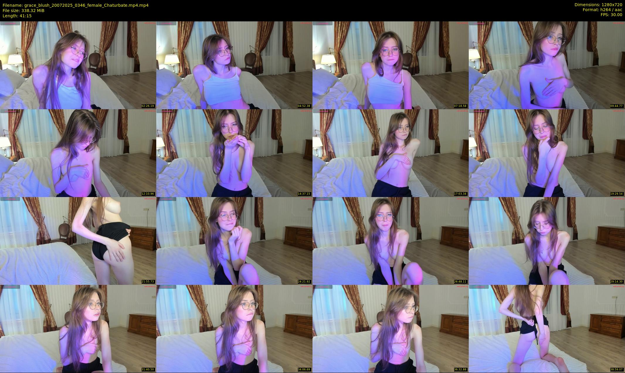 grace_blush — 42 minute Chaturbate female cam show recording, 720p, Jul 20, 2025