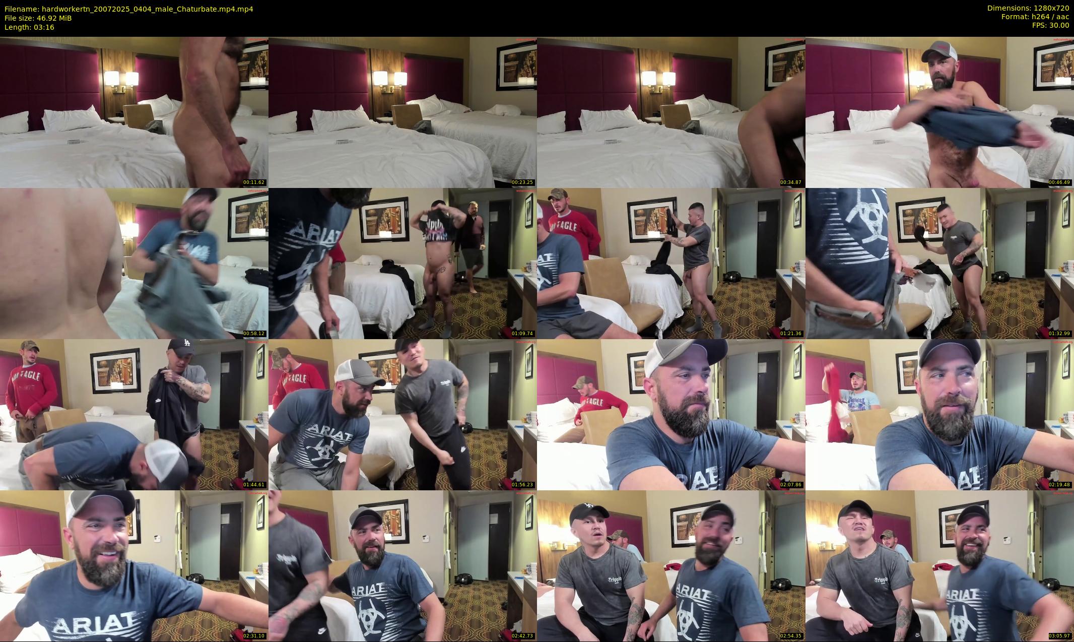 hardworkertn — 4 minute Chaturbate male cam show recording, 720p, Jul 20, 2025