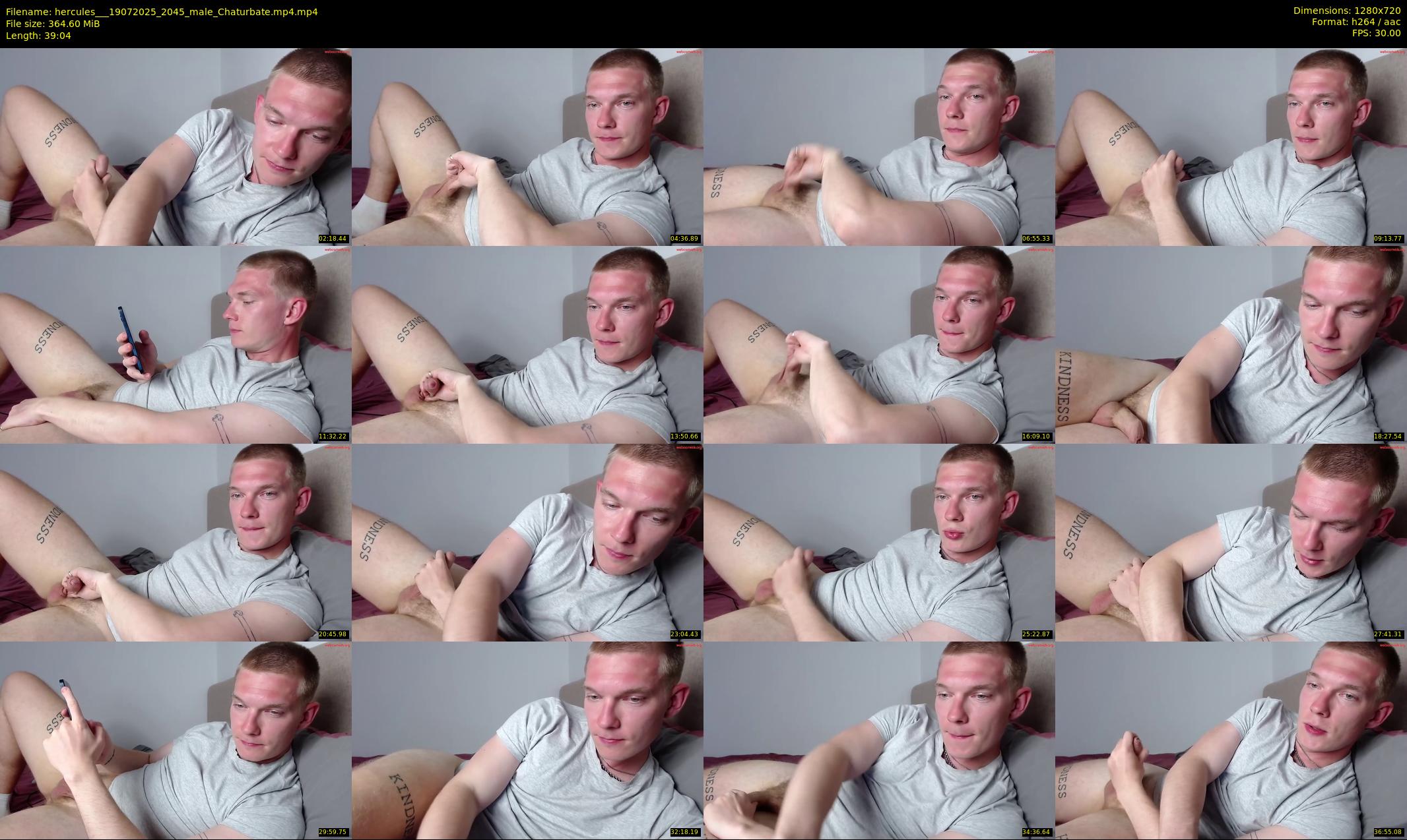hercules__ — 40 minute Chaturbate male cam show recording, 720p, Jul 19, 2025