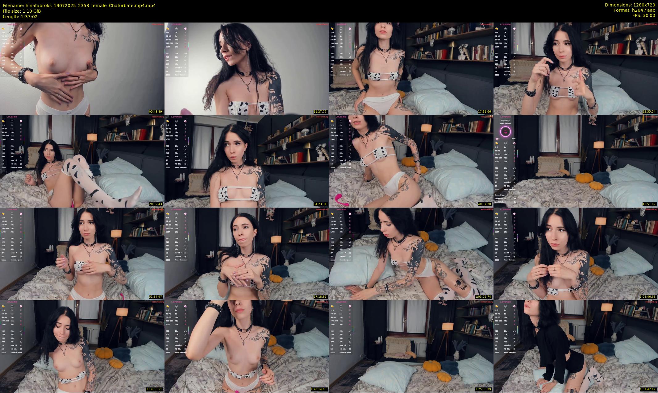 hinatabroks — 98 minute Chaturbate female cam show recording, 720p, Jul 19, 2025