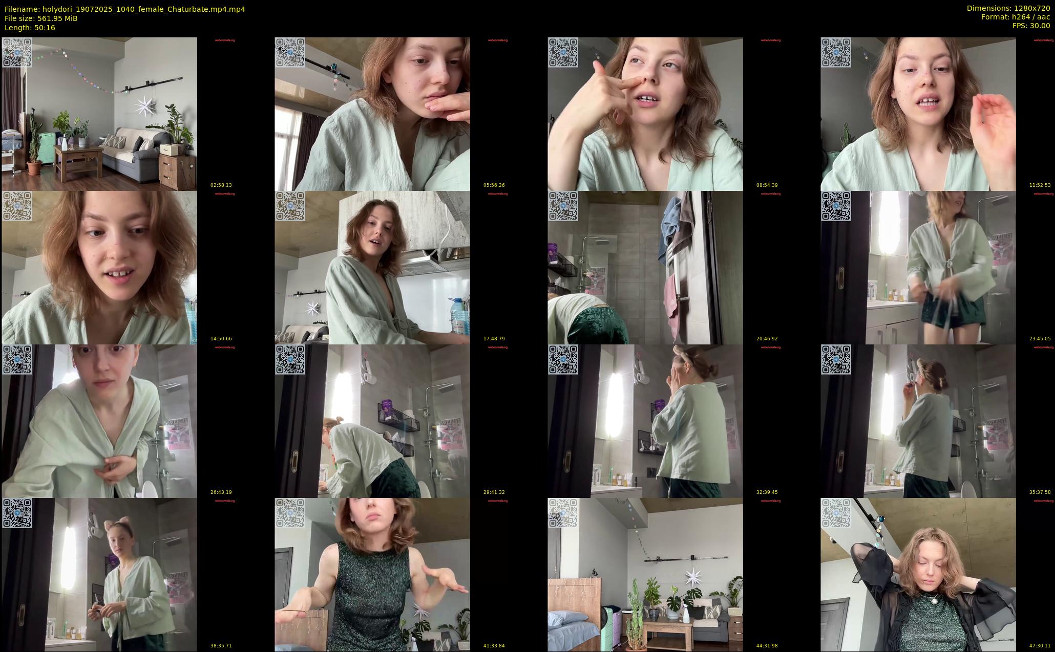 holydori — 51 minute Chaturbate female cam show recording, 720p, Jul 19, 2025