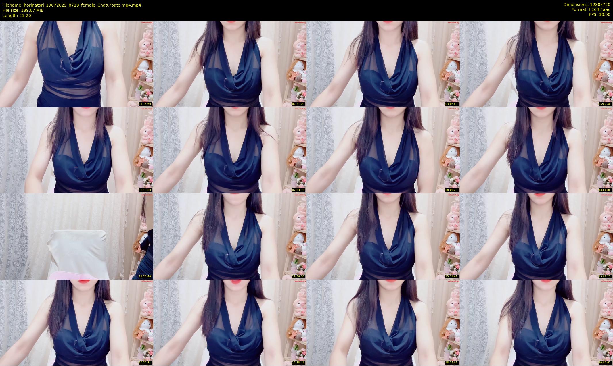 horinatori — 22 minute Chaturbate female cam show recording, 720p, Jul 19, 2025