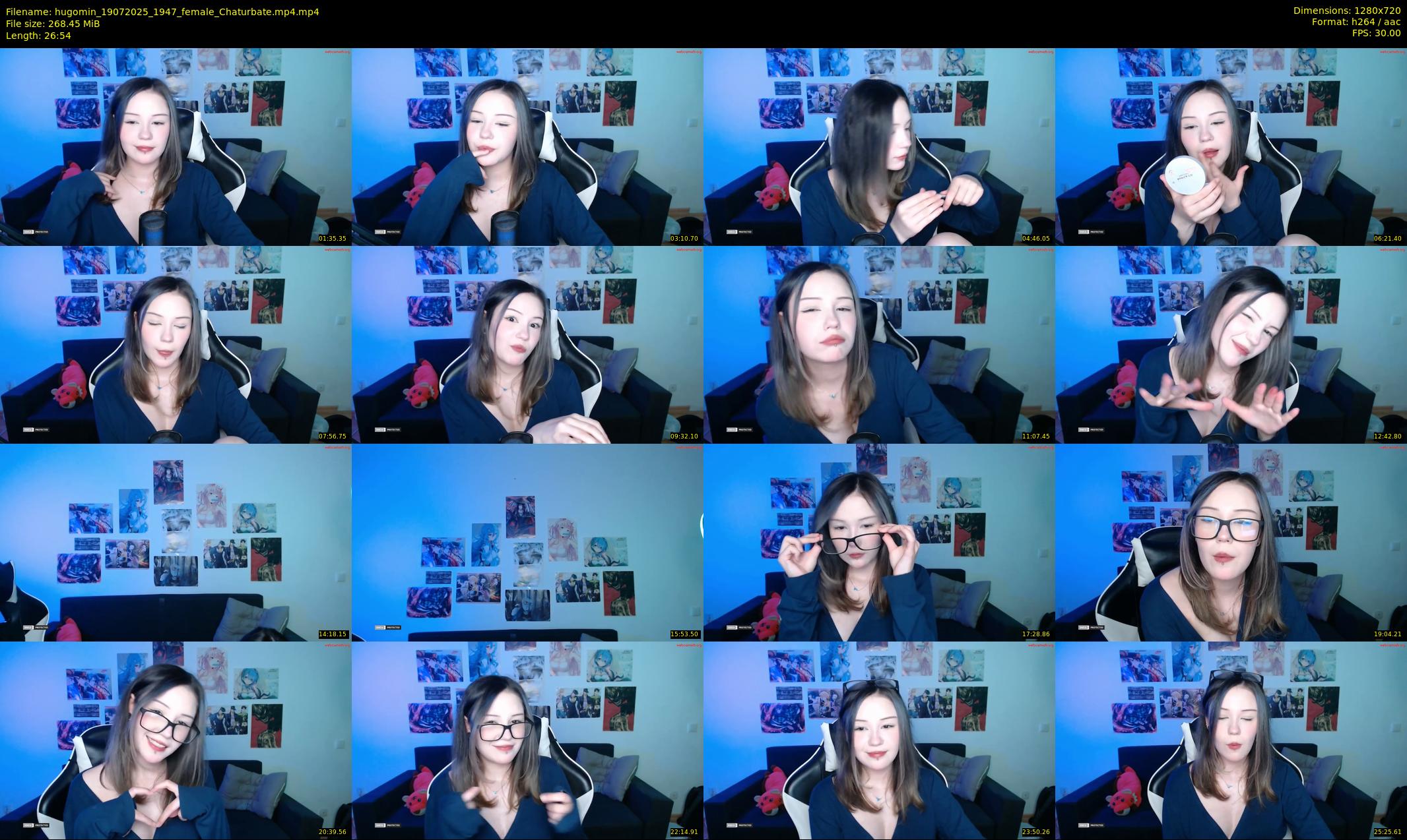 hugomin — 27 minute Chaturbate female cam show recording, 720p, Jul 19, 2025