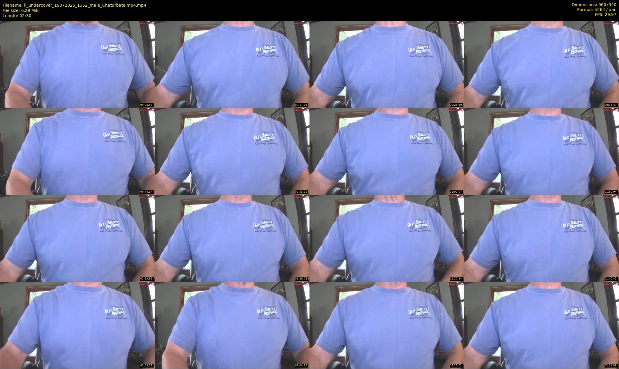 il_undercover — 3 minute Chaturbate male cam show recording, 480p, Jul 19, 2025