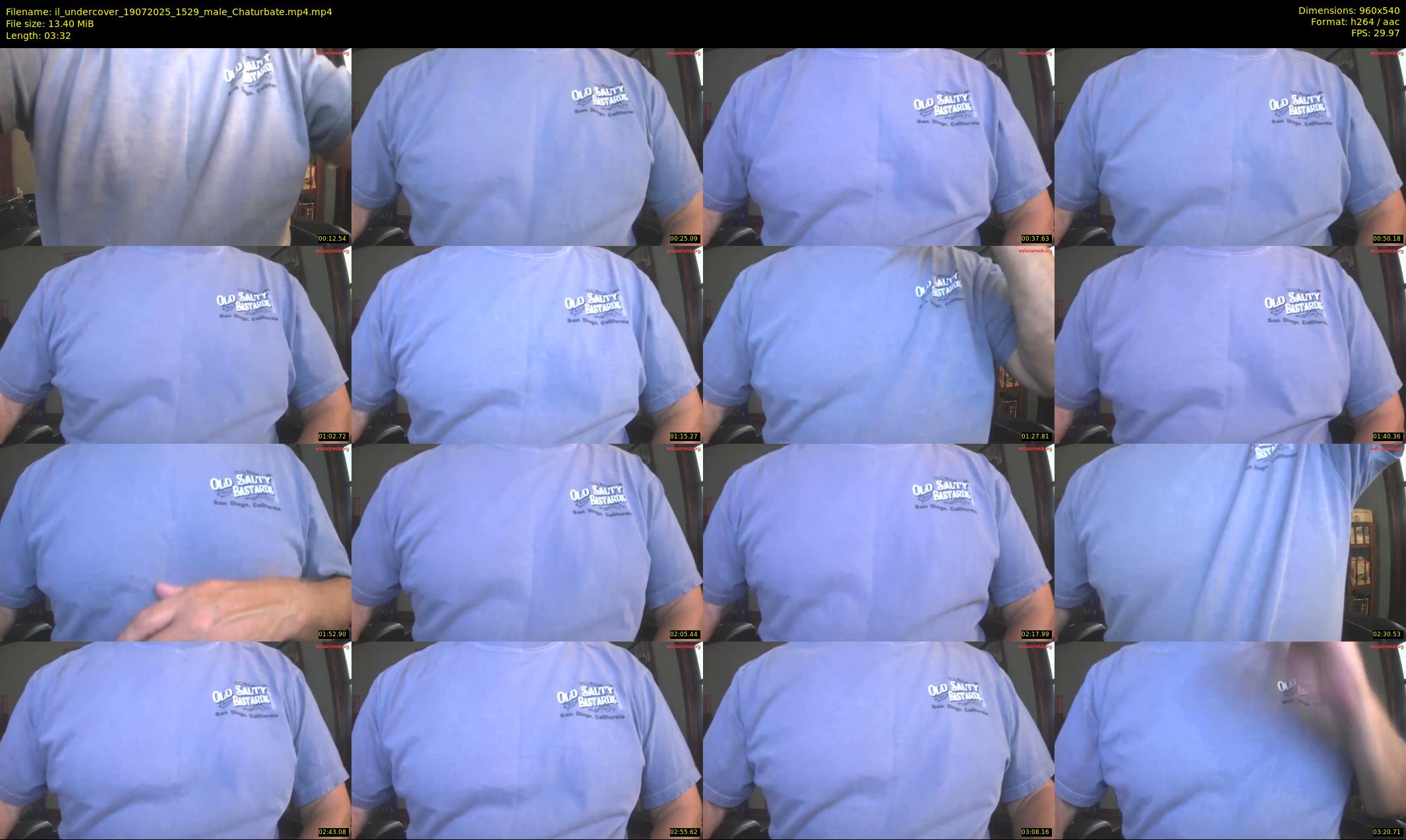il_undercover — 4 minute Chaturbate male cam show recording, 480p, Jul 19, 2025