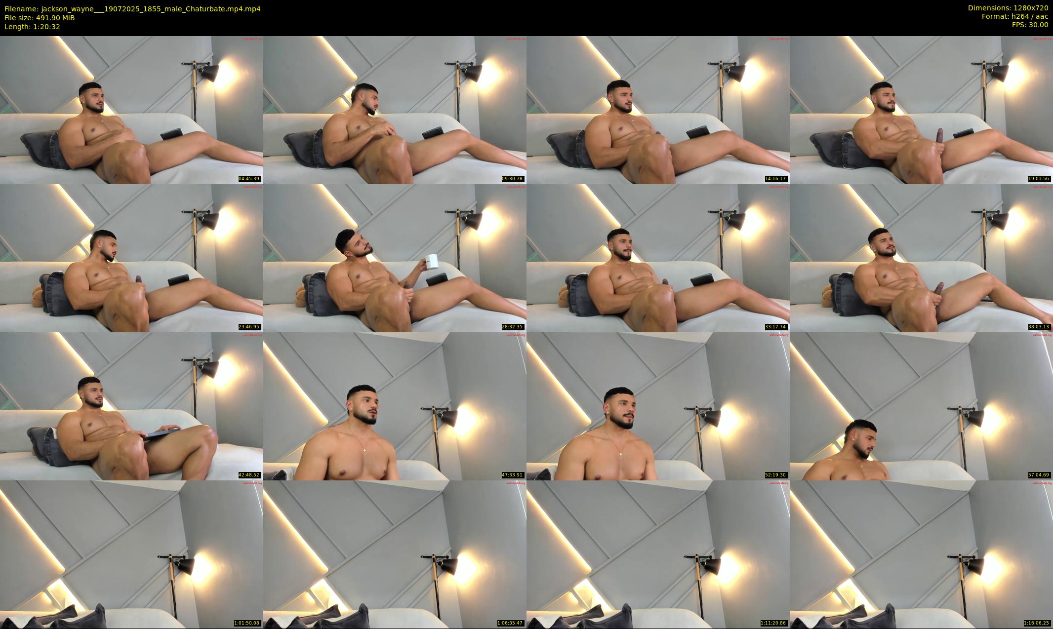 jackson_wayne__ — 81 minute Chaturbate male cam show recording, 720p, Jul 19, 2025