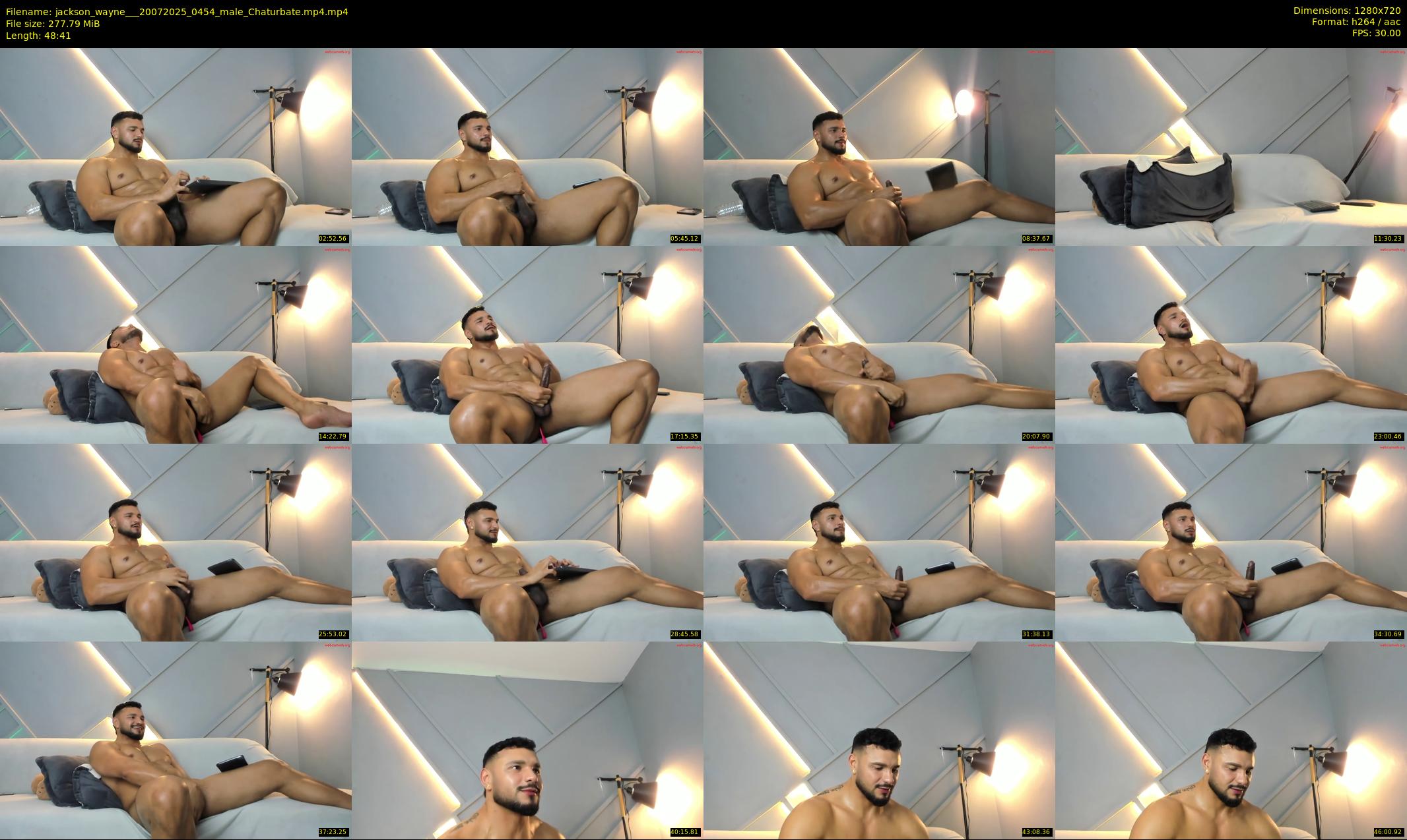 jackson_wayne__ — 49 minute Chaturbate male cam show recording, 720p, Jul 20, 2025