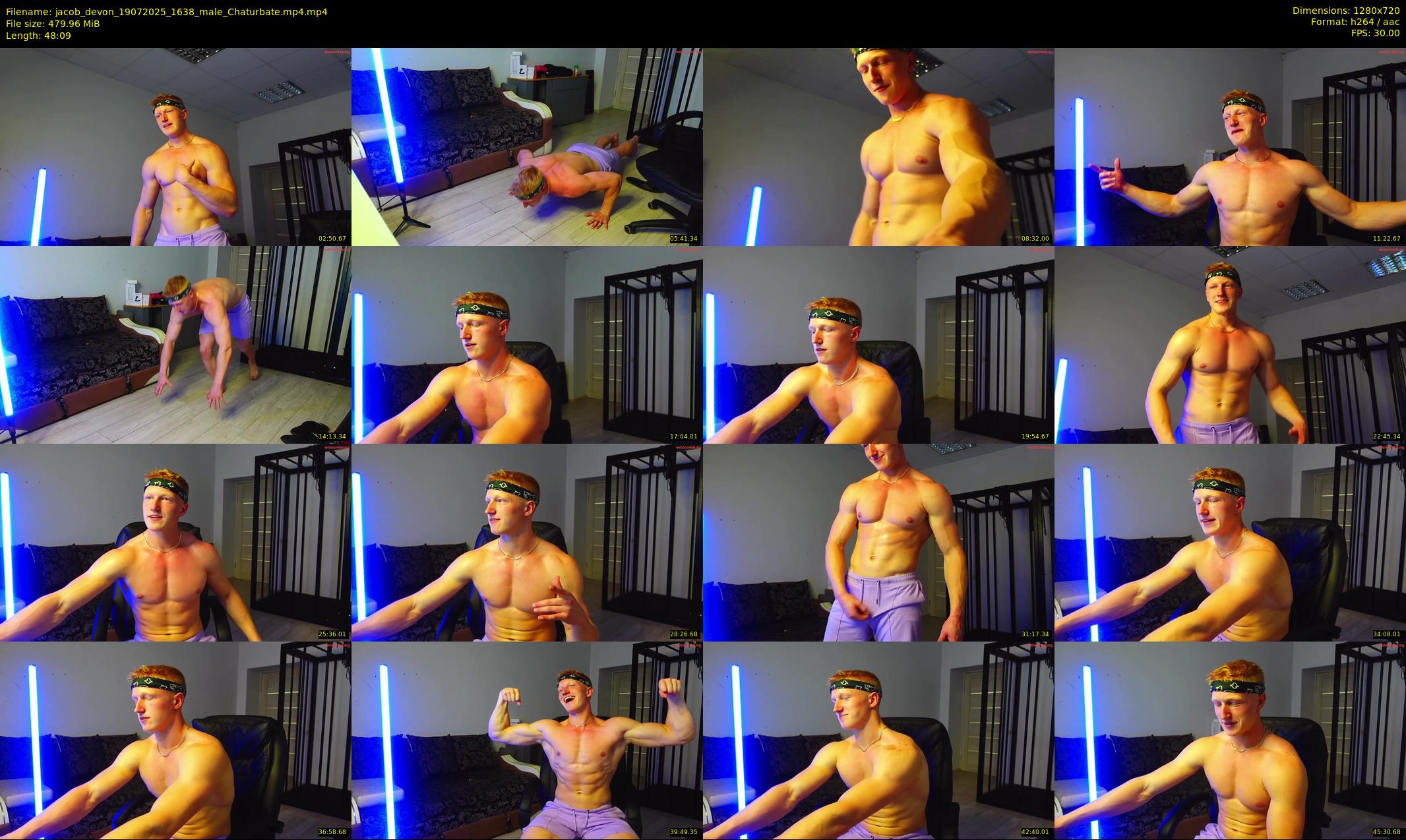 jacob_devon — 49 minute Chaturbate male cam show recording, 720p, Jul 19, 2025