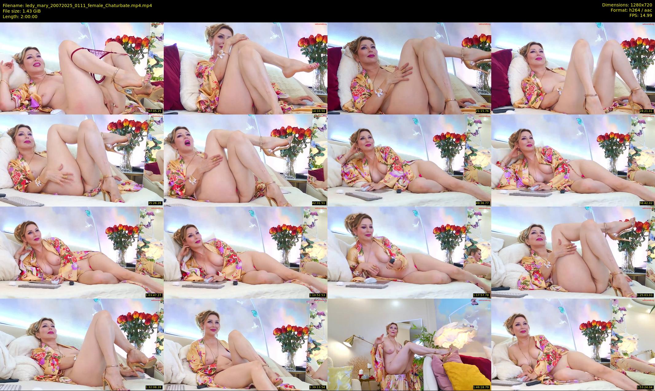 ledy_mary — 120 minute Chaturbate female cam show recording, 720p, Jul 20, 2025