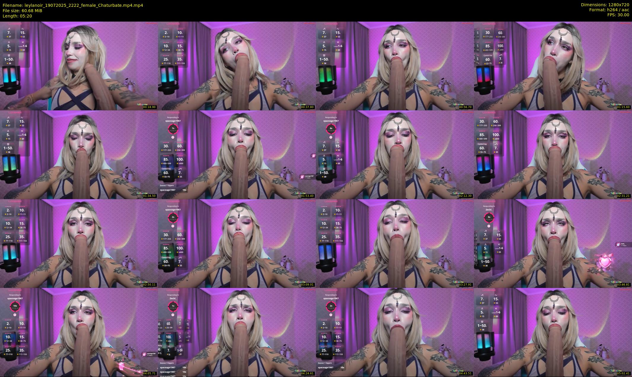 leylanoir — 6 minute Chaturbate female cam show recording, 720p, Jul 19, 2025