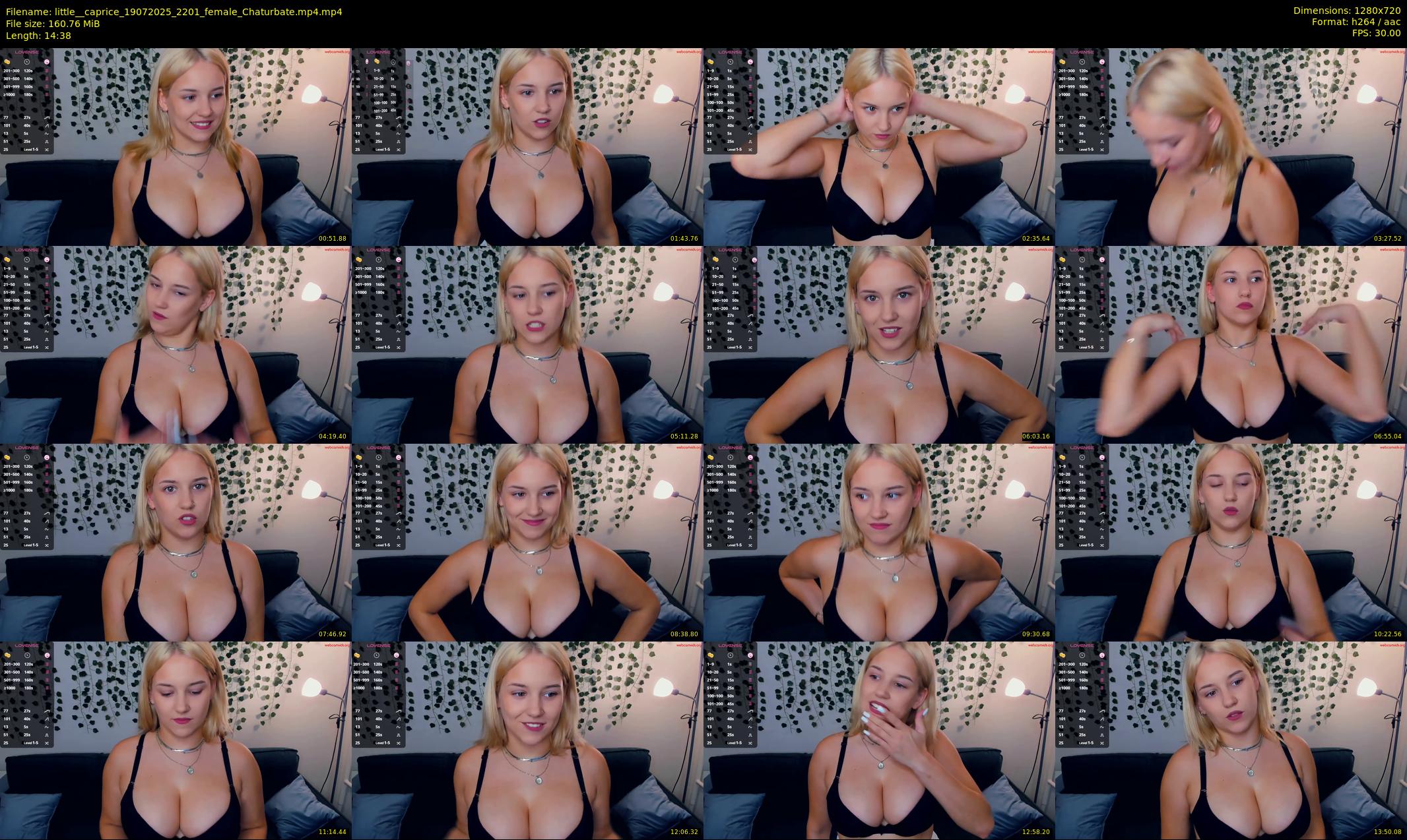 little__caprice — 15 minute Chaturbate female cam show recording, 720p, Jul 19, 2025