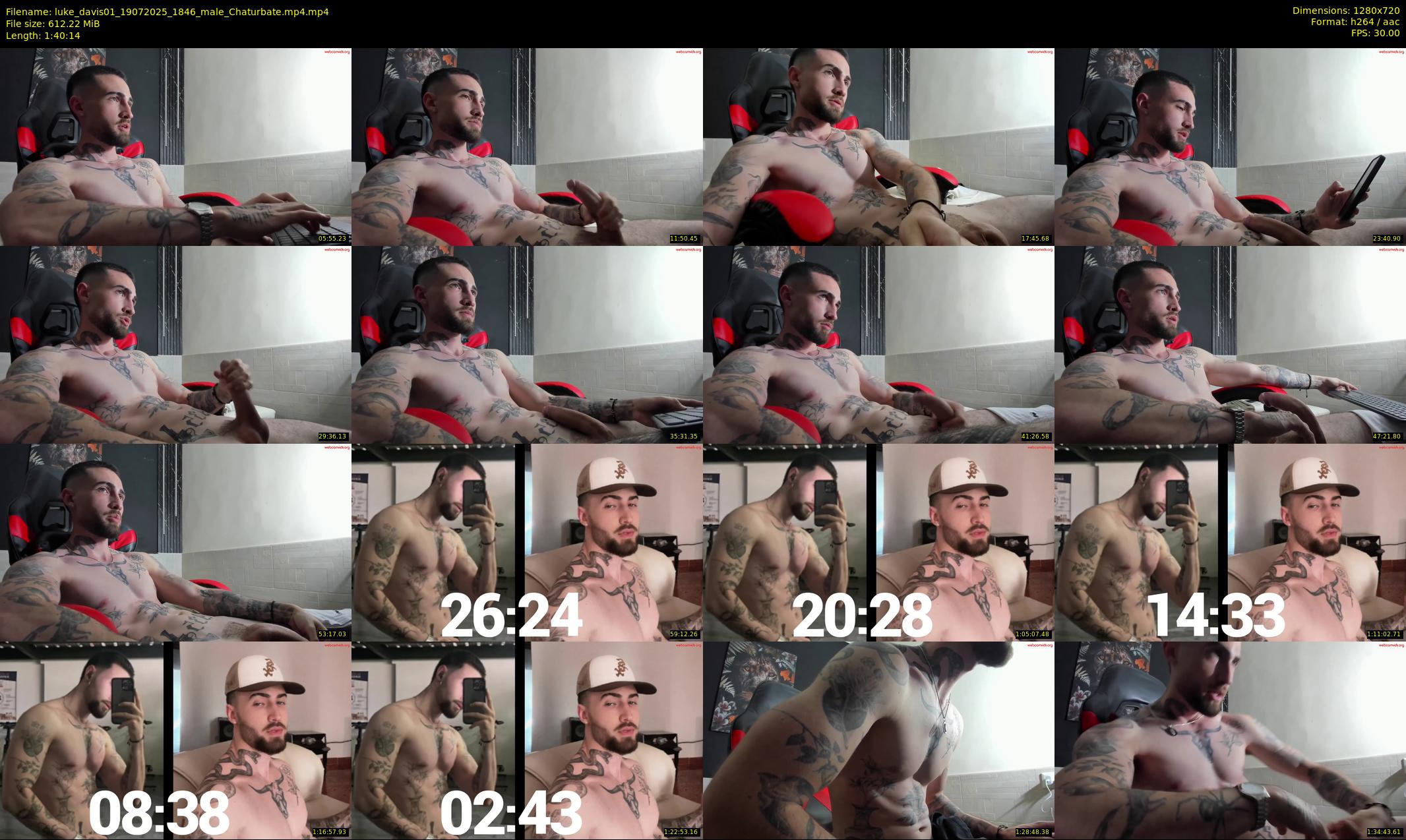 luke_davis01 — 101 minute Chaturbate male cam show recording, 720p, Jul 19, 2025