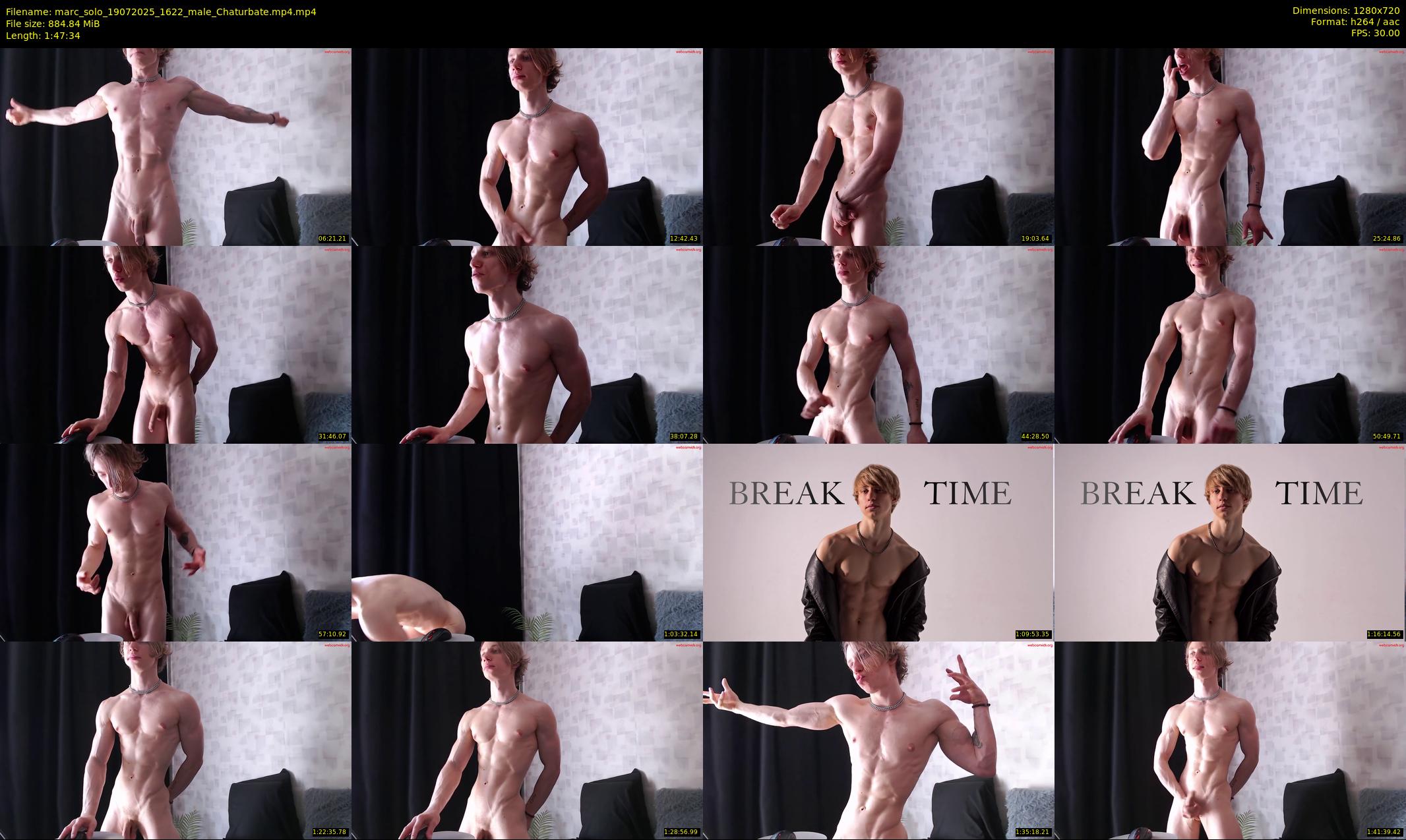 marc_solo — 108 minute Chaturbate male cam show recording, 720p, Jul 19, 2025