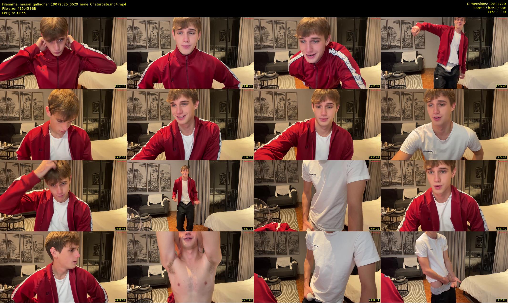 mason_gallagher — 32 minute Chaturbate male cam show recording, 720p, Jul 19, 2025