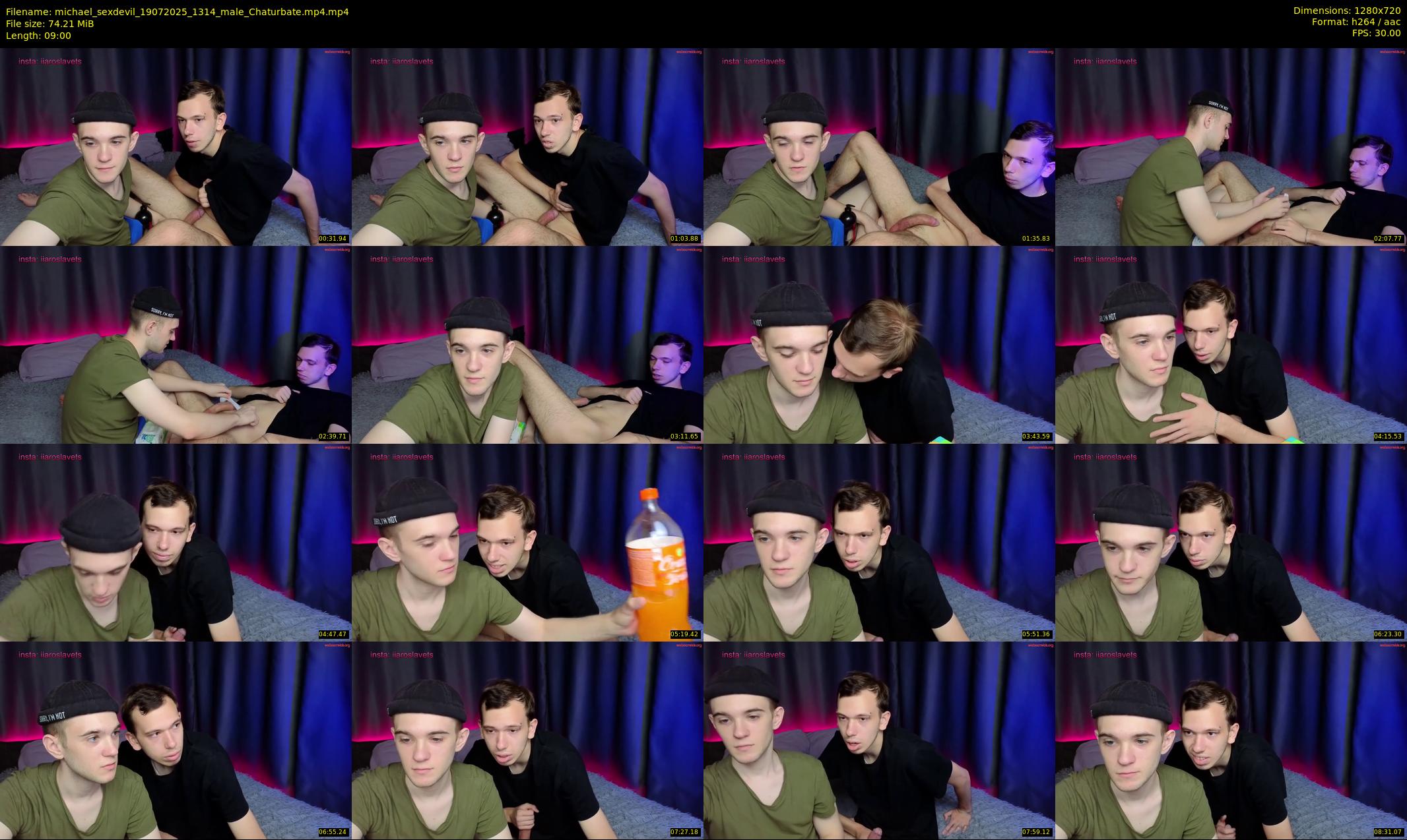 michael_sexdevil — 9 minute Chaturbate male cam show recording, 720p, Jul 19, 2025