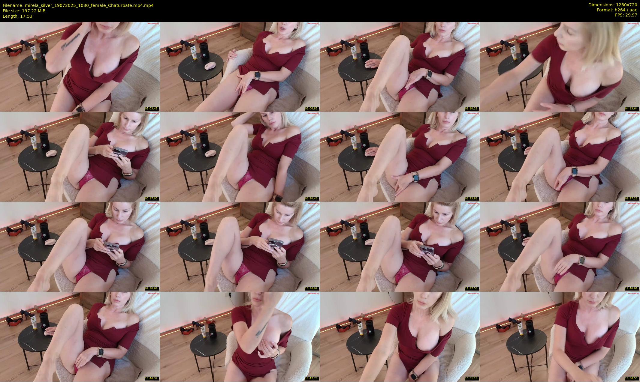 mirela_silver — 18 minute Chaturbate female cam show recording, 720p, Jul 19, 2025