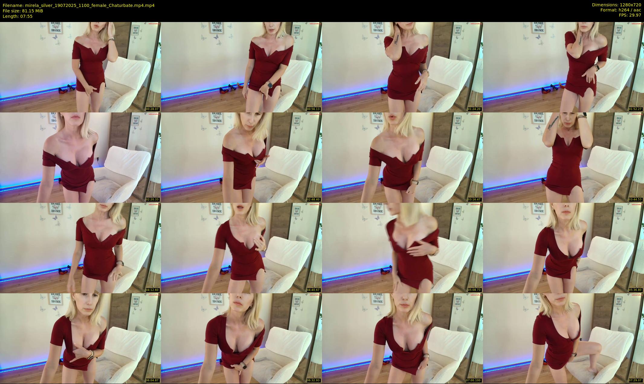mirela_silver — 8 minute Chaturbate female cam show recording, 720p, Jul 19, 2025
