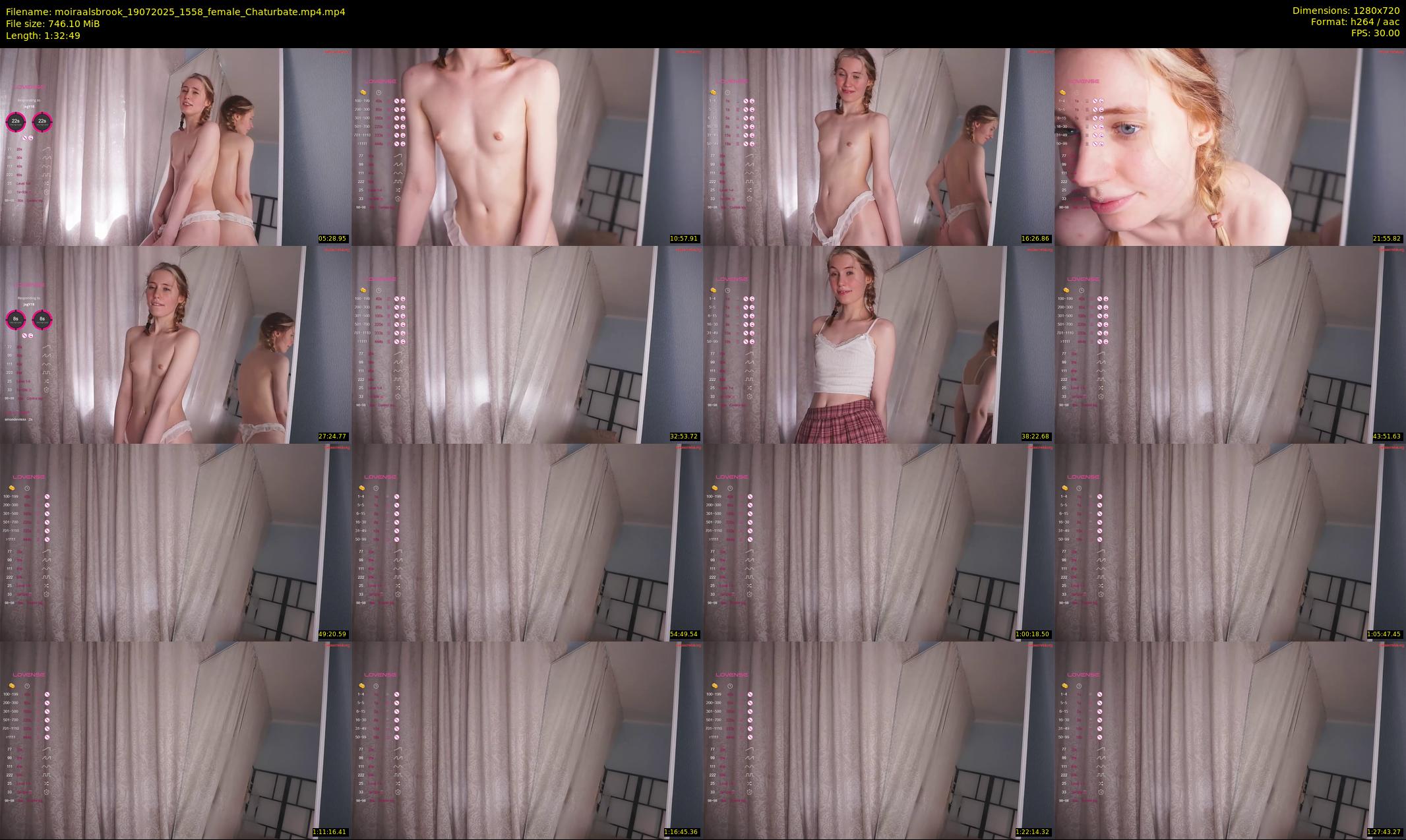 moiraalsbrook — 93 minute Chaturbate female cam show recording, 720p, Jul 19, 2025