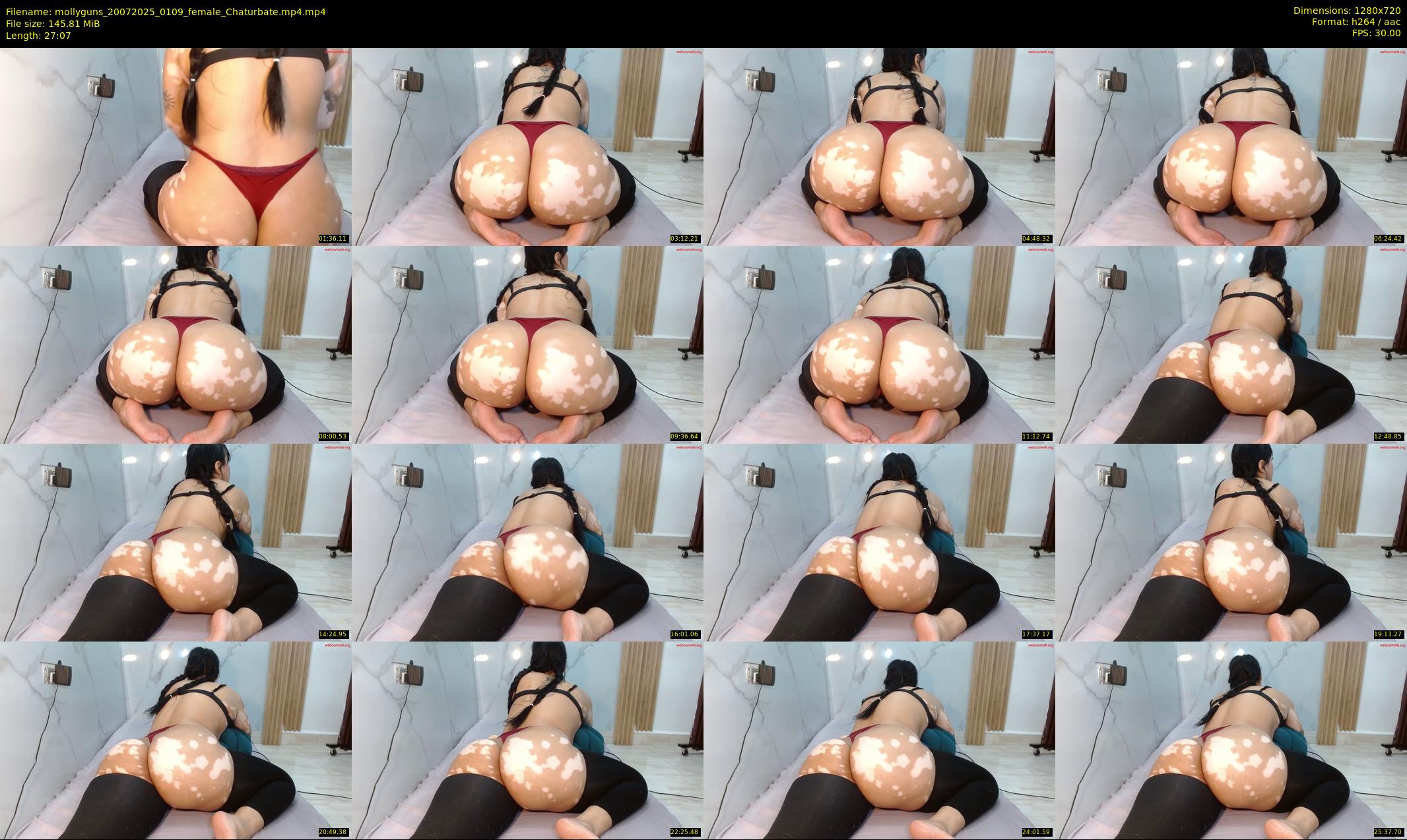 mollyguns — 28 minute Chaturbate female cam show recording, 720p, Jul 20, 2025