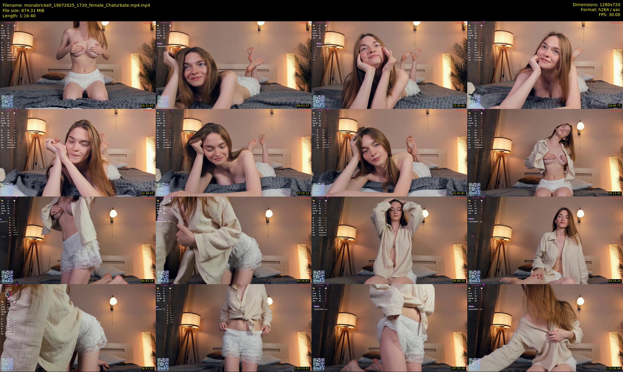 monabrickell — 77 minute Chaturbate female cam show recording, 720p, Jul 19, 2025