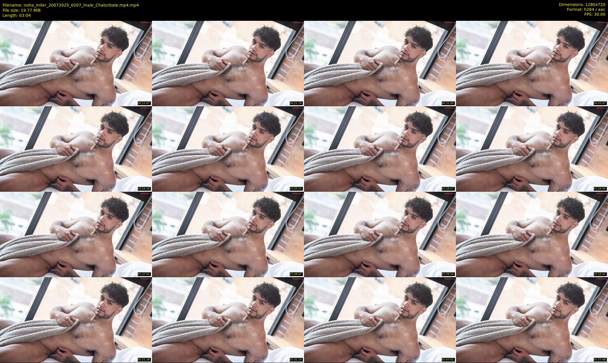 noha_miler — 4 minute Chaturbate male cam show recording, 720p, Jul 20, 2025