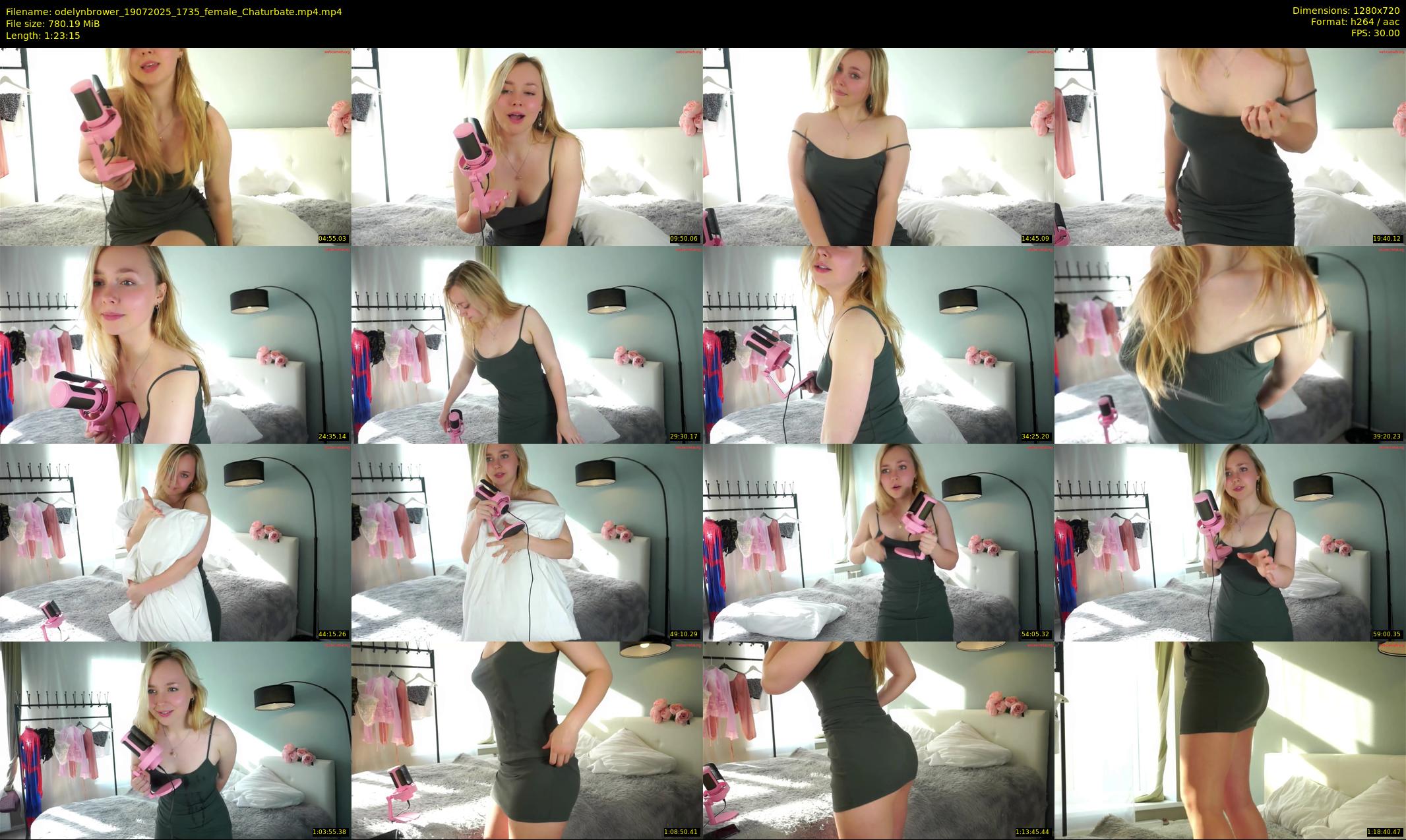 odelynbrower — 84 minute Chaturbate female cam show recording, 720p, Jul 19, 2025