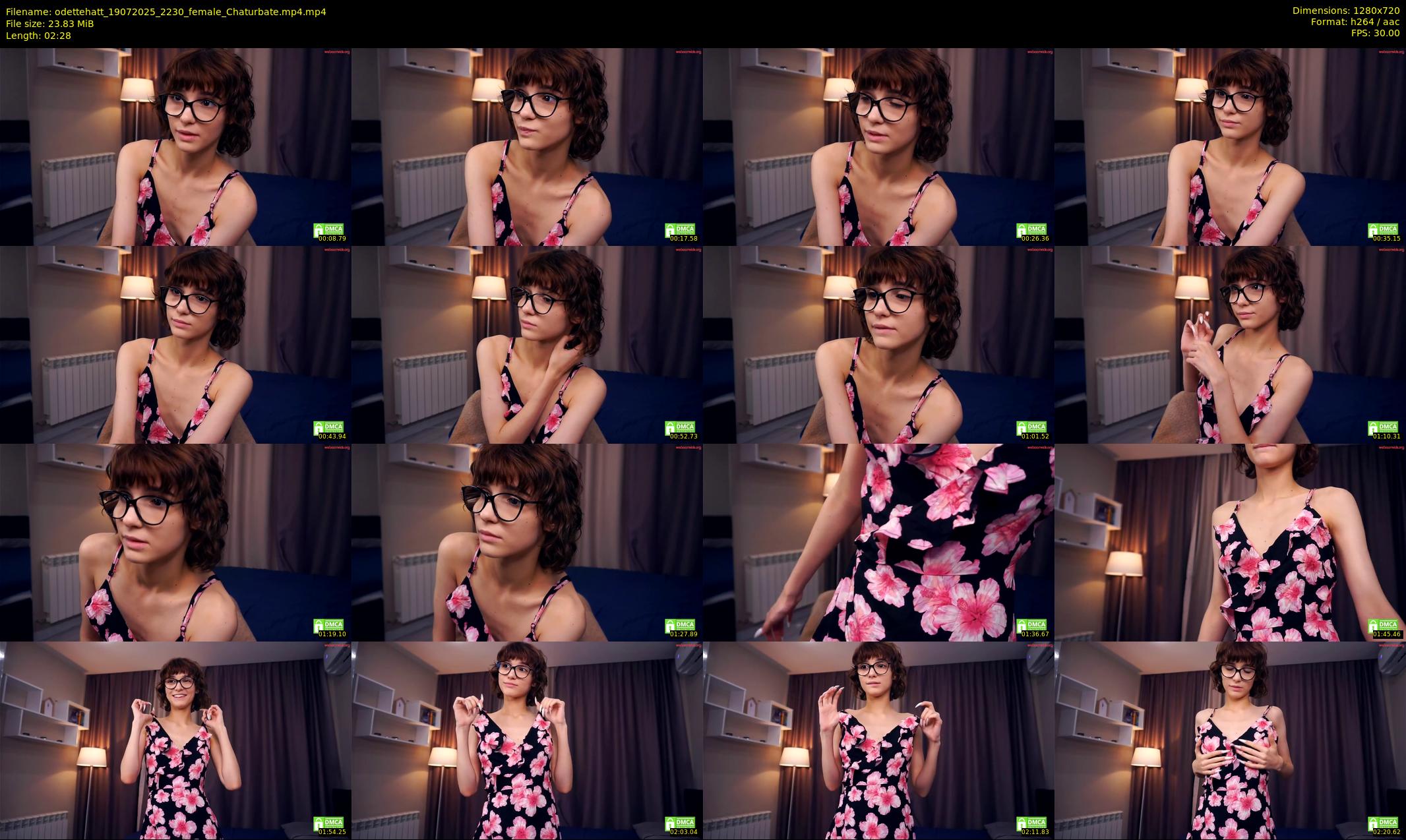odettehatt — 3 minute Chaturbate female cam show recording, 720p, Jul 19, 2025