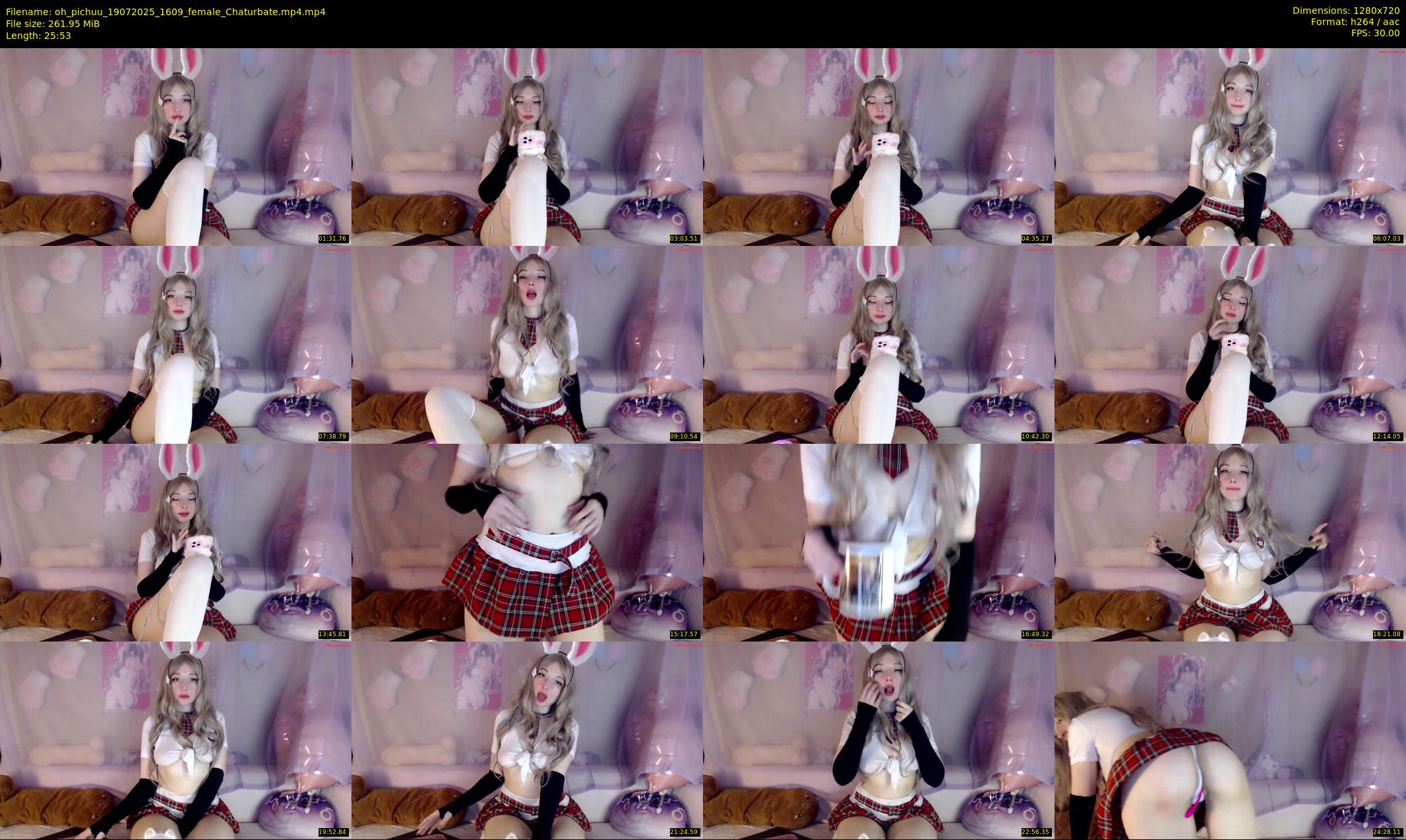 oh_pichuu — 26 minute Chaturbate female cam show recording, 720p, Jul 19, 2025