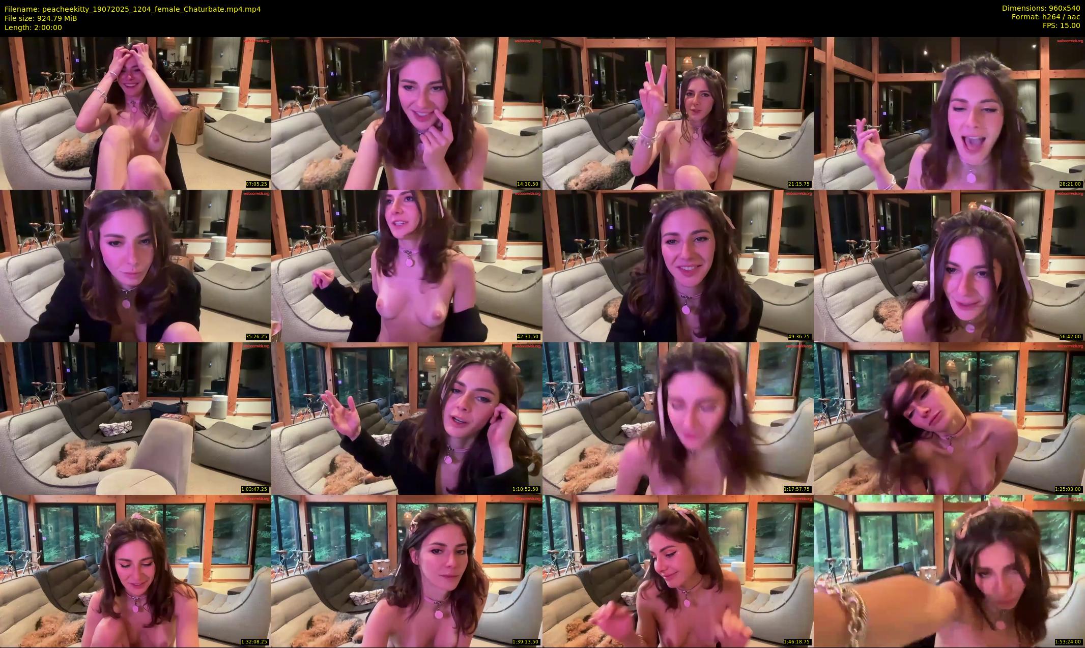 peacheekitty — 120 minute Chaturbate female cam show recording, 480p, Jul 19, 2025