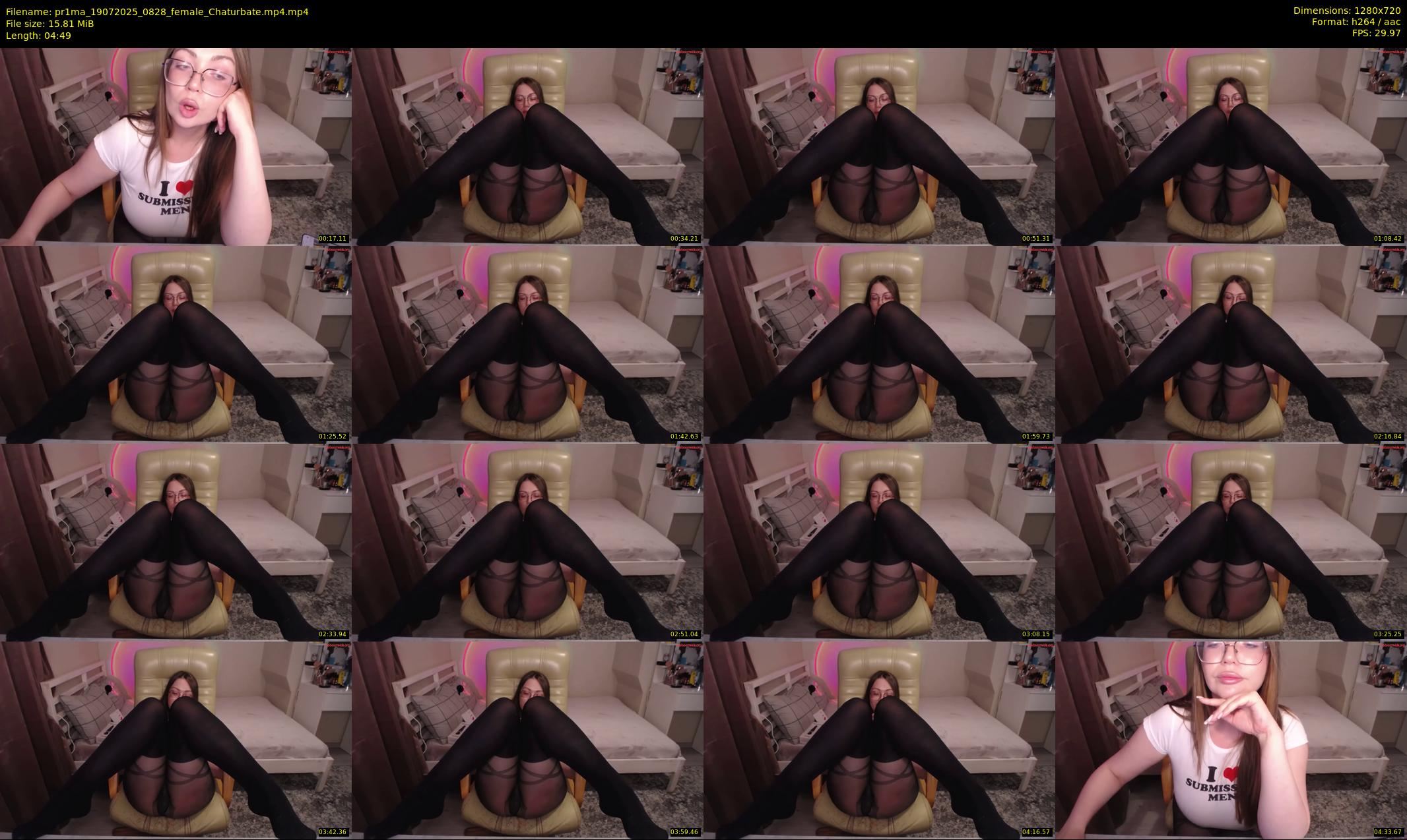 pr1ma — 5 minute Chaturbate female cam show recording, 720p, Jul 19, 2025