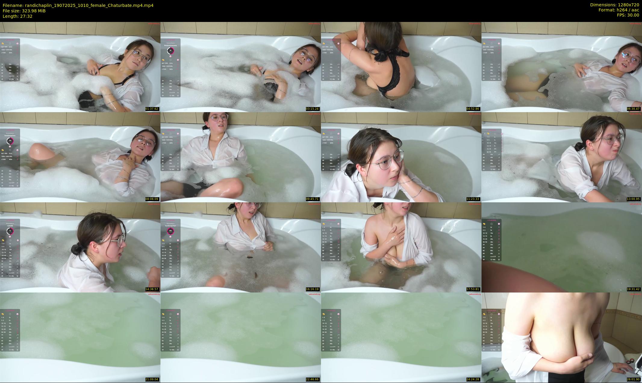 randichaplin — 28 minute Chaturbate female cam show recording, 720p, Jul 19, 2025