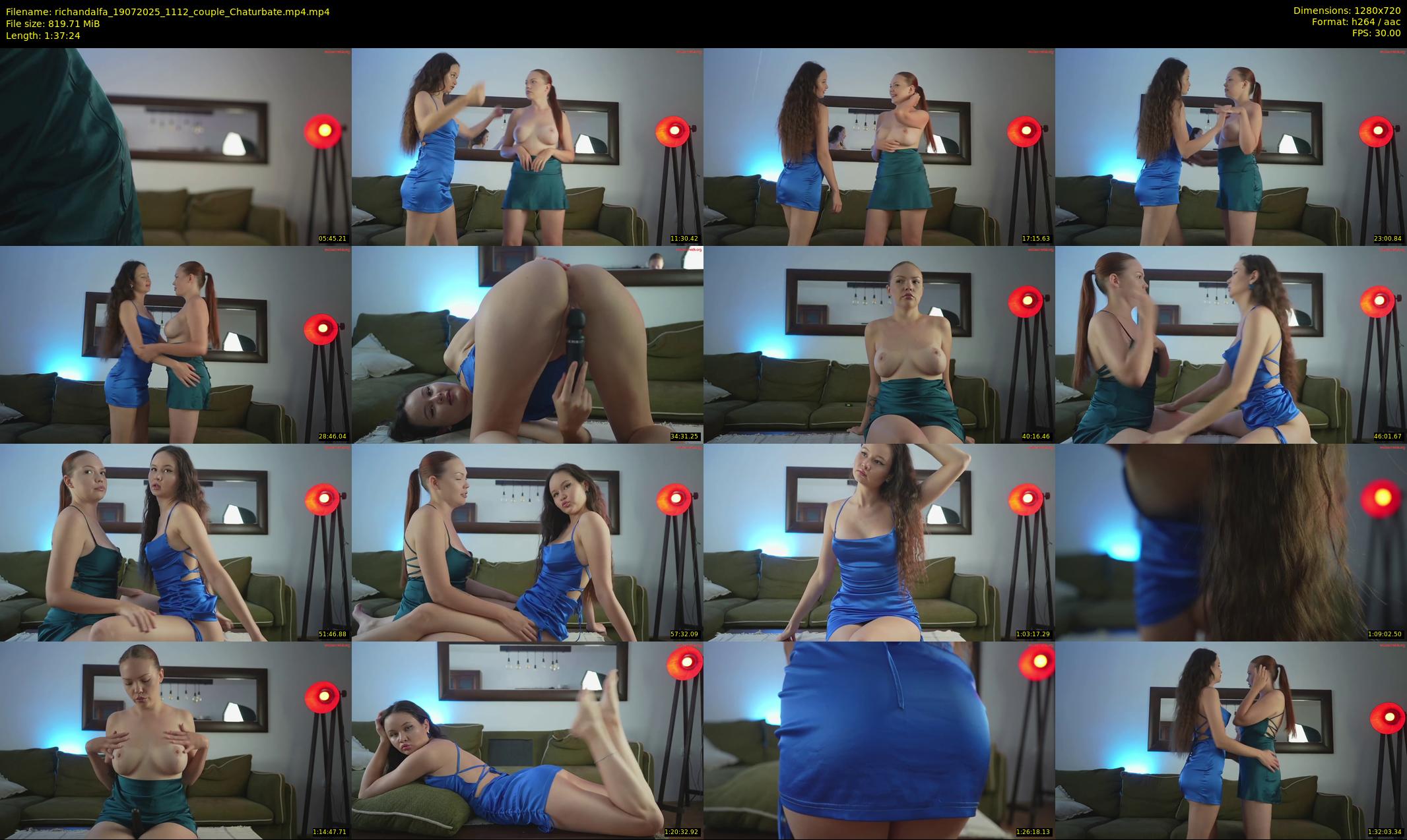 richandalfa — 98 minute Chaturbate couple cam show recording, 720p, Jul 19, 2025