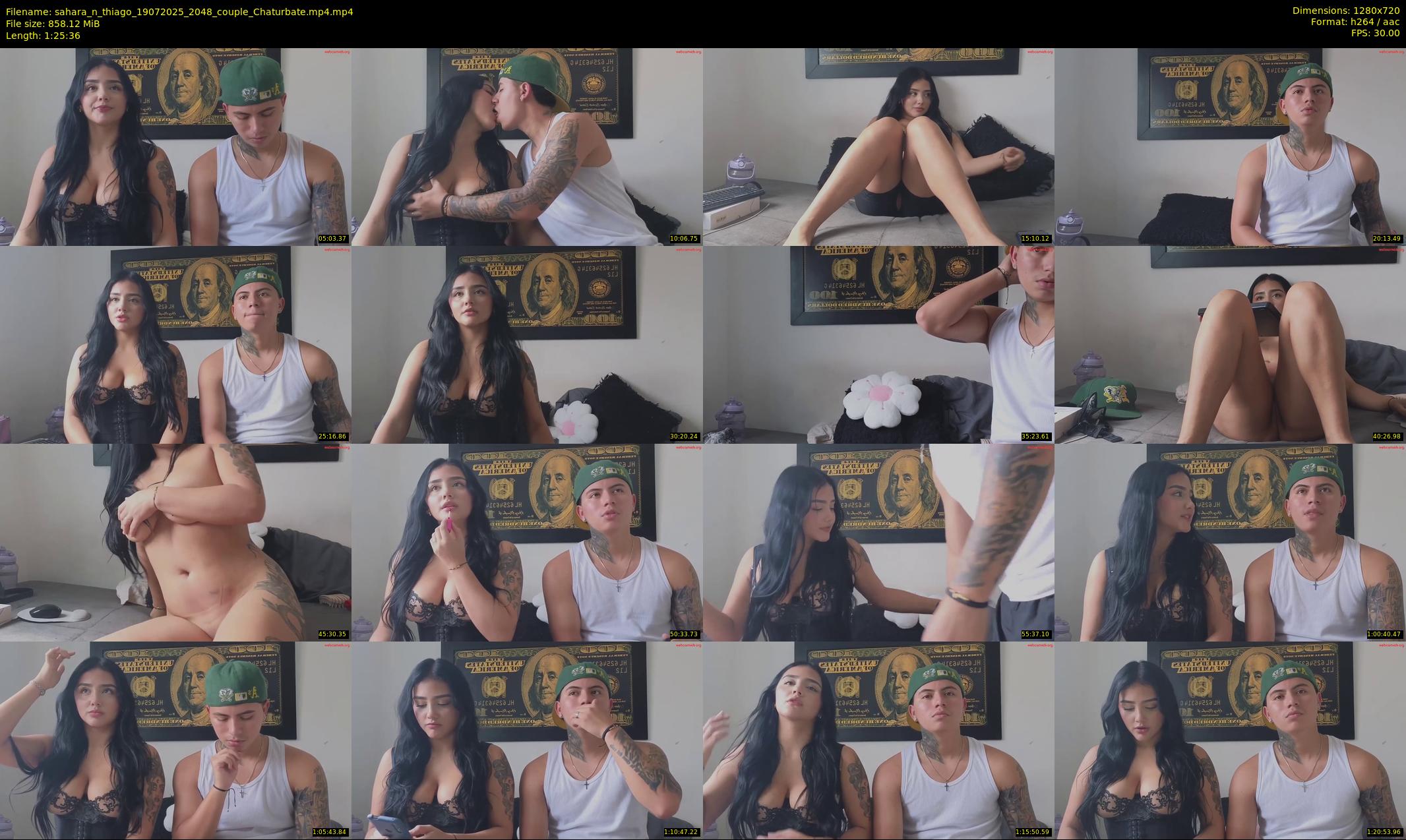 sahara_n_thiago — 86 minute Chaturbate couple cam show recording, 720p, Jul 19, 2025