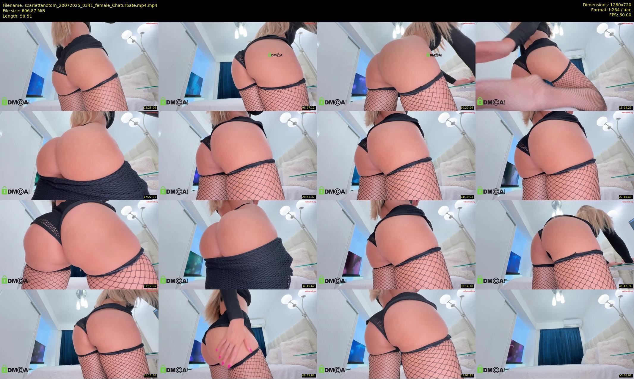 scarlettandtom — 59 minute Chaturbate couple cam show recording, 720p, Jul 20, 2025