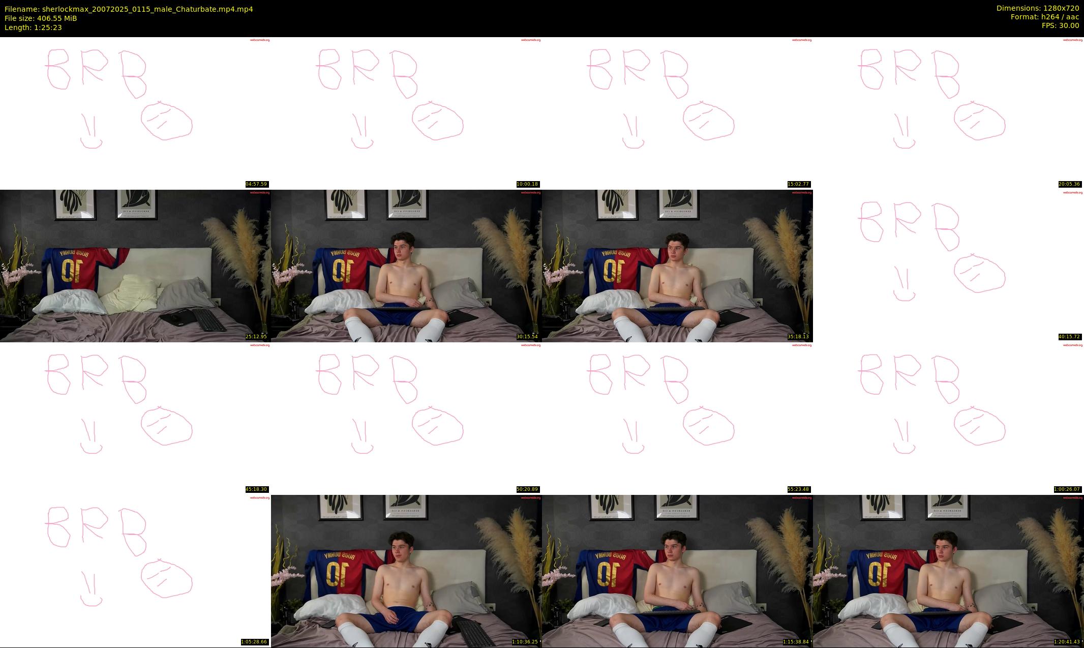 sherlockmax — 86 minute Chaturbate male cam show recording, 720p, Jul 20, 2025