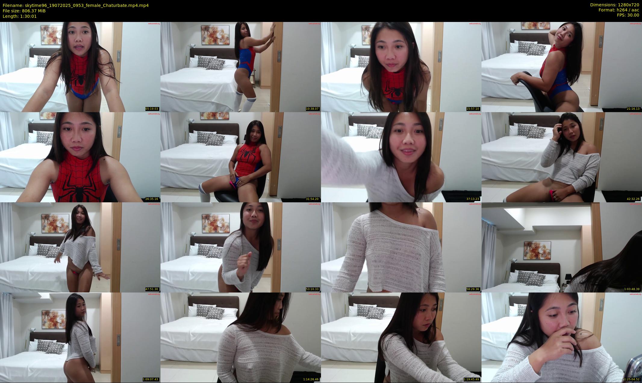 skytime96 — 91 minute Chaturbate female cam show recording, 720p, Jul 19, 2025