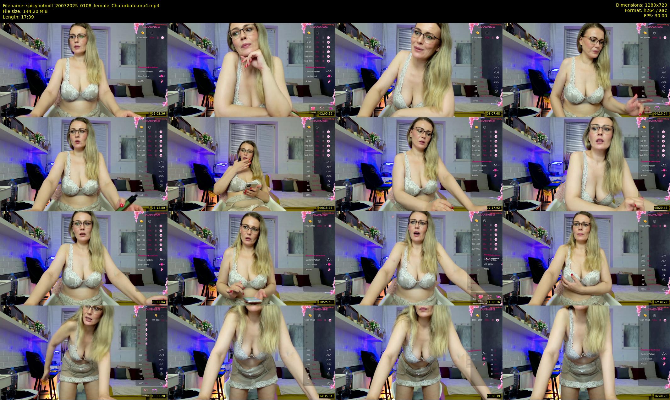 spicyhotmilf — 18 minute Chaturbate female cam show recording, 720p, Jul 20, 2025