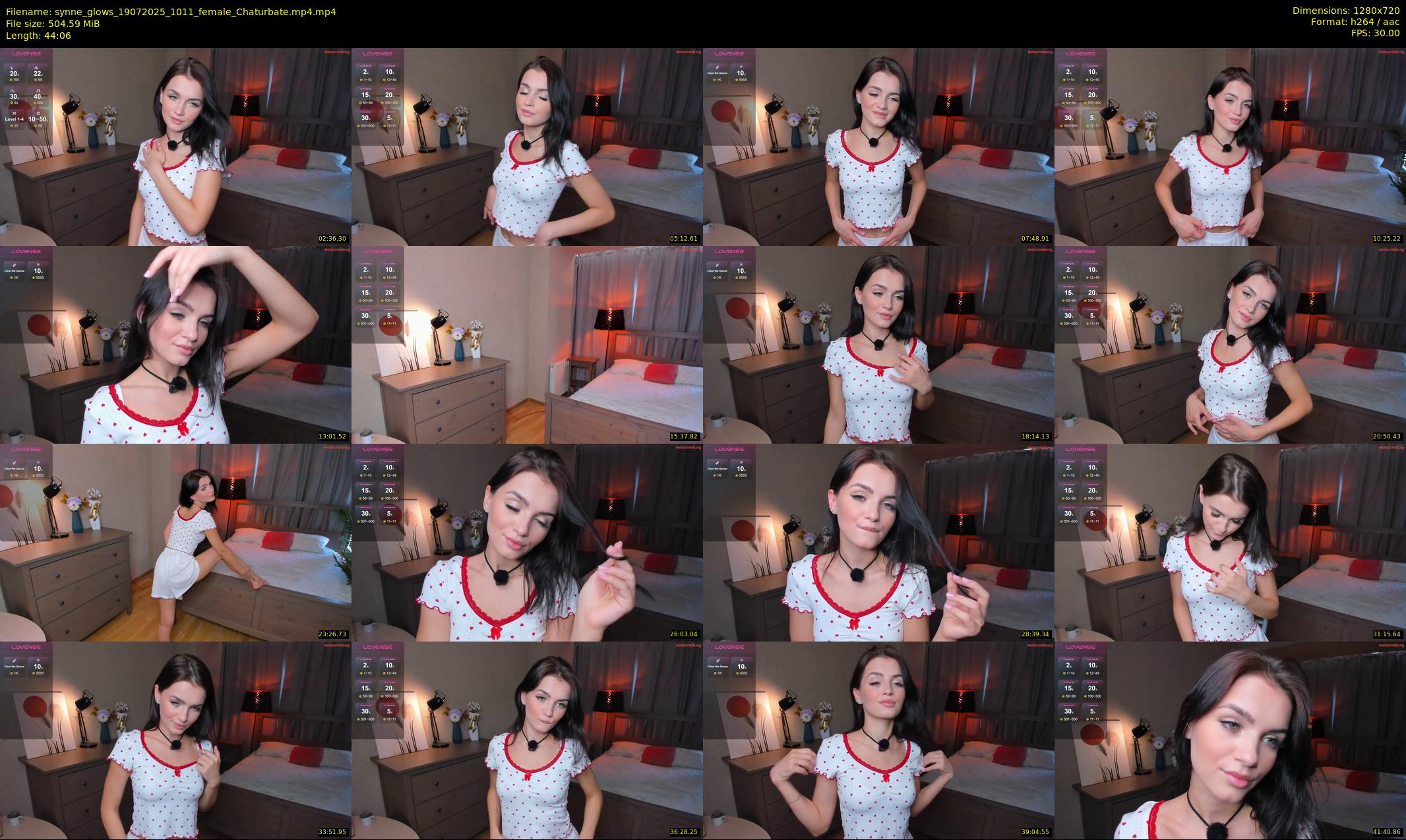 synne_glows — 45 minute Chaturbate female cam show recording, 720p, Jul 19, 2025