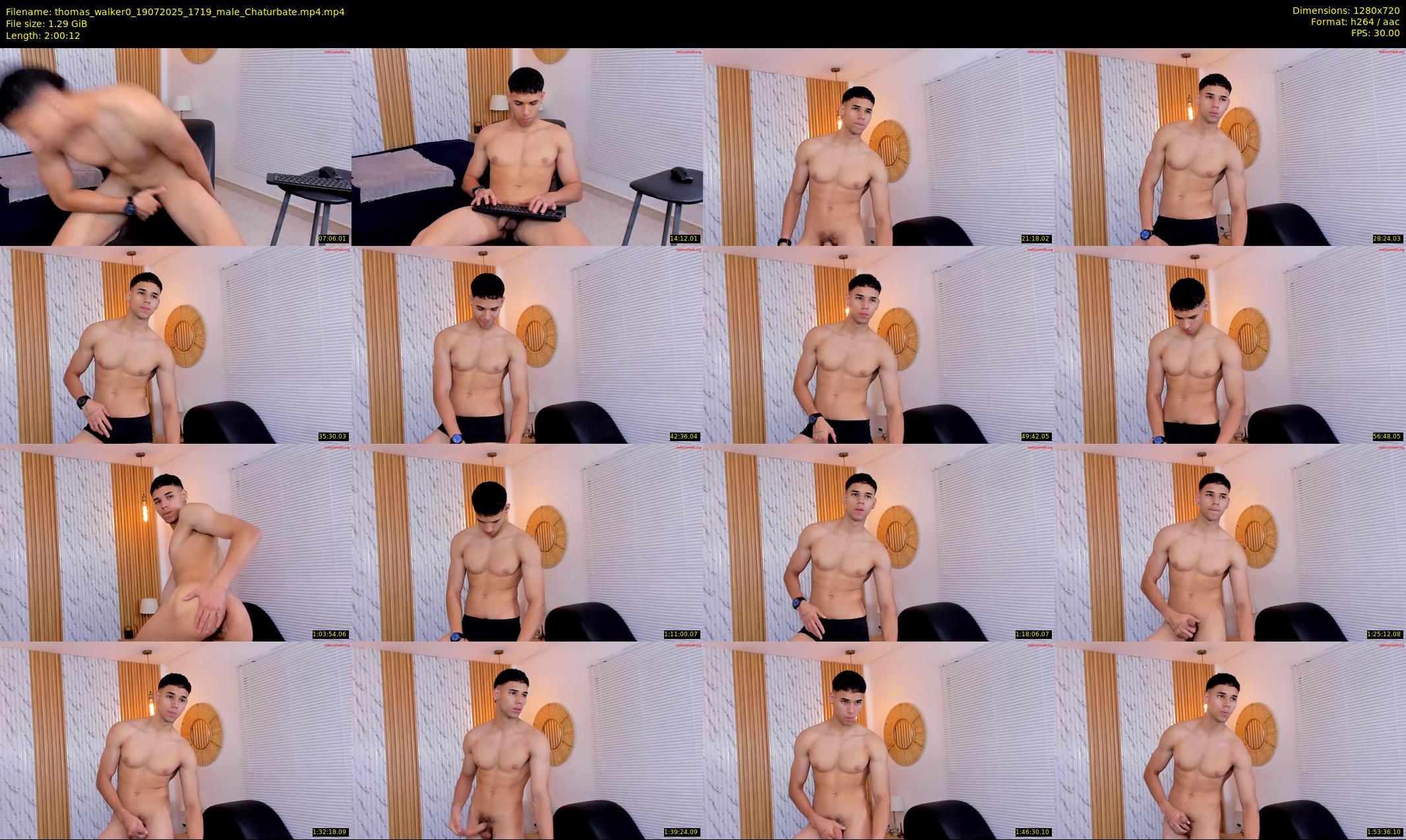 thomas_walker0 — 121 minute Chaturbate male cam show recording, 720p, Jul 19, 2025