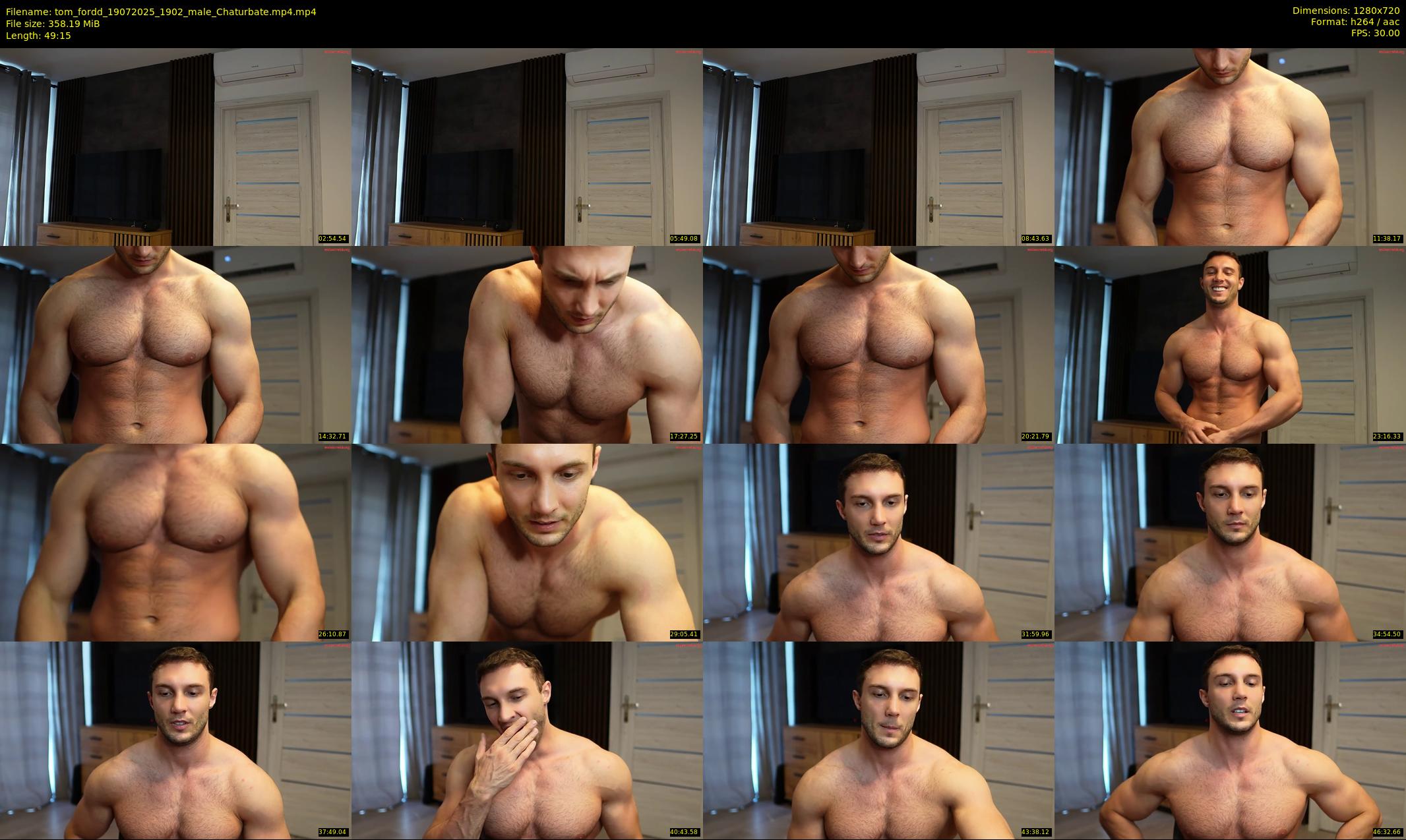 tom_fordd — 50 minute Chaturbate male cam show recording, 720p, Jul 19, 2025