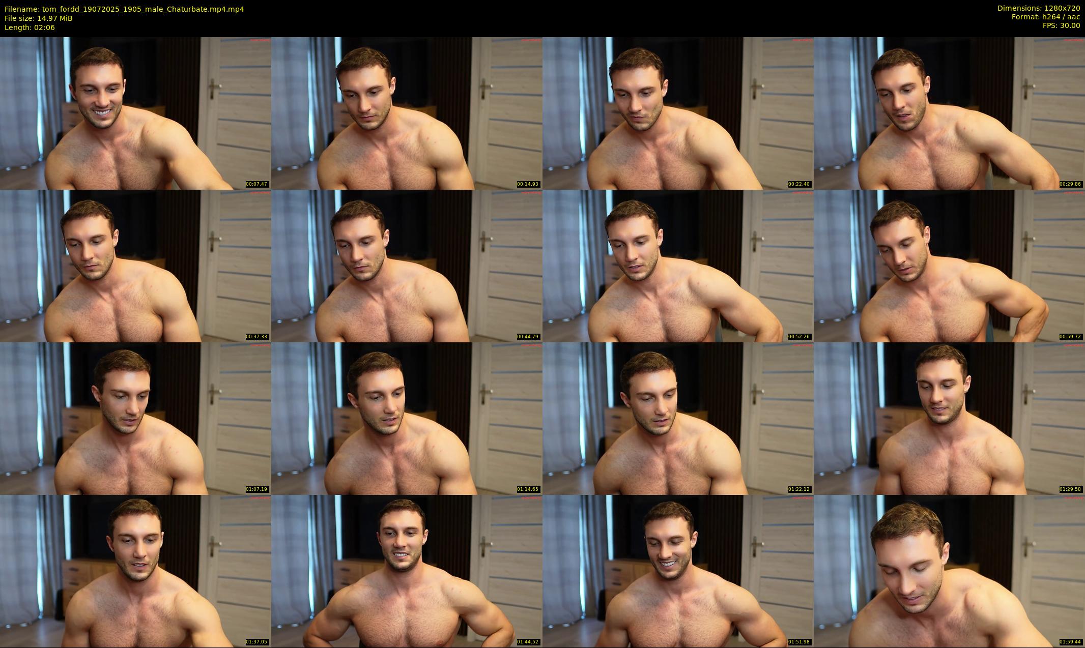 tom_fordd — 3 minute Chaturbate male cam show recording, 720p, Jul 19, 2025