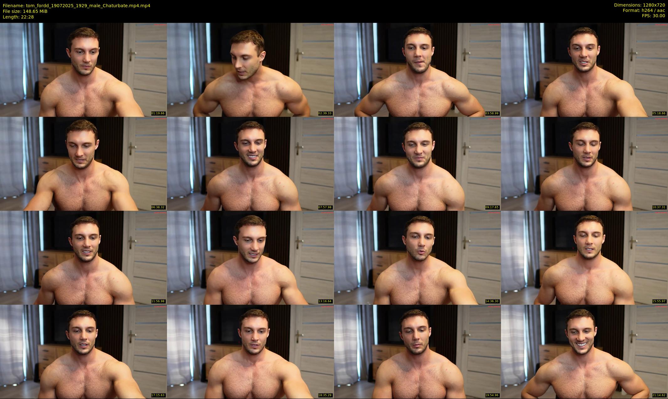 tom_fordd — 23 minute Chaturbate male cam show recording, 720p, Jul 19, 2025