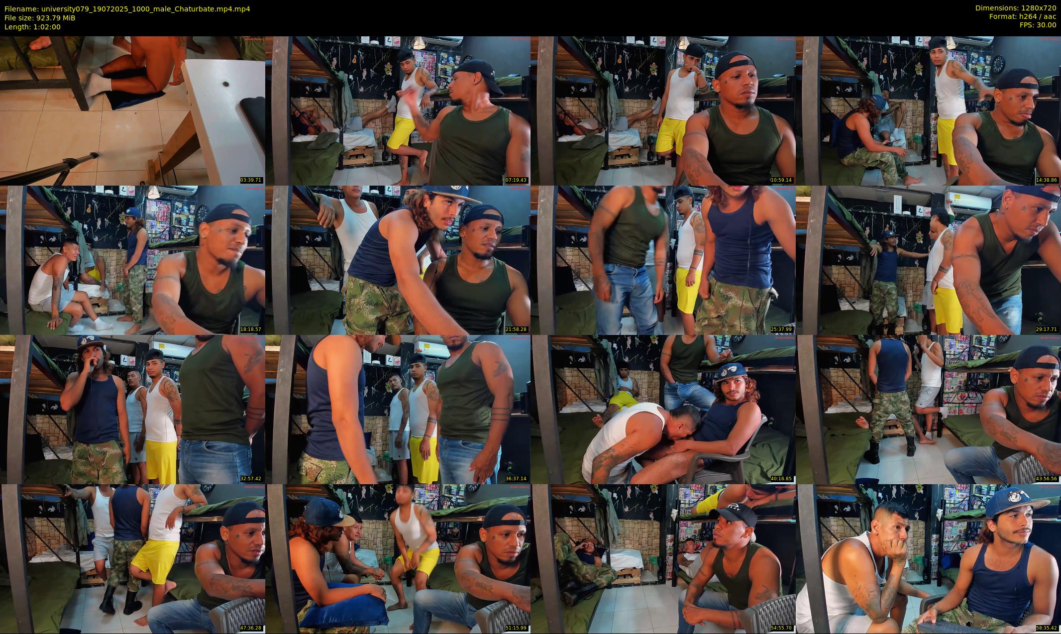 university079 — 62 minute Chaturbate male cam show recording, 720p, Jul 19, 2025
