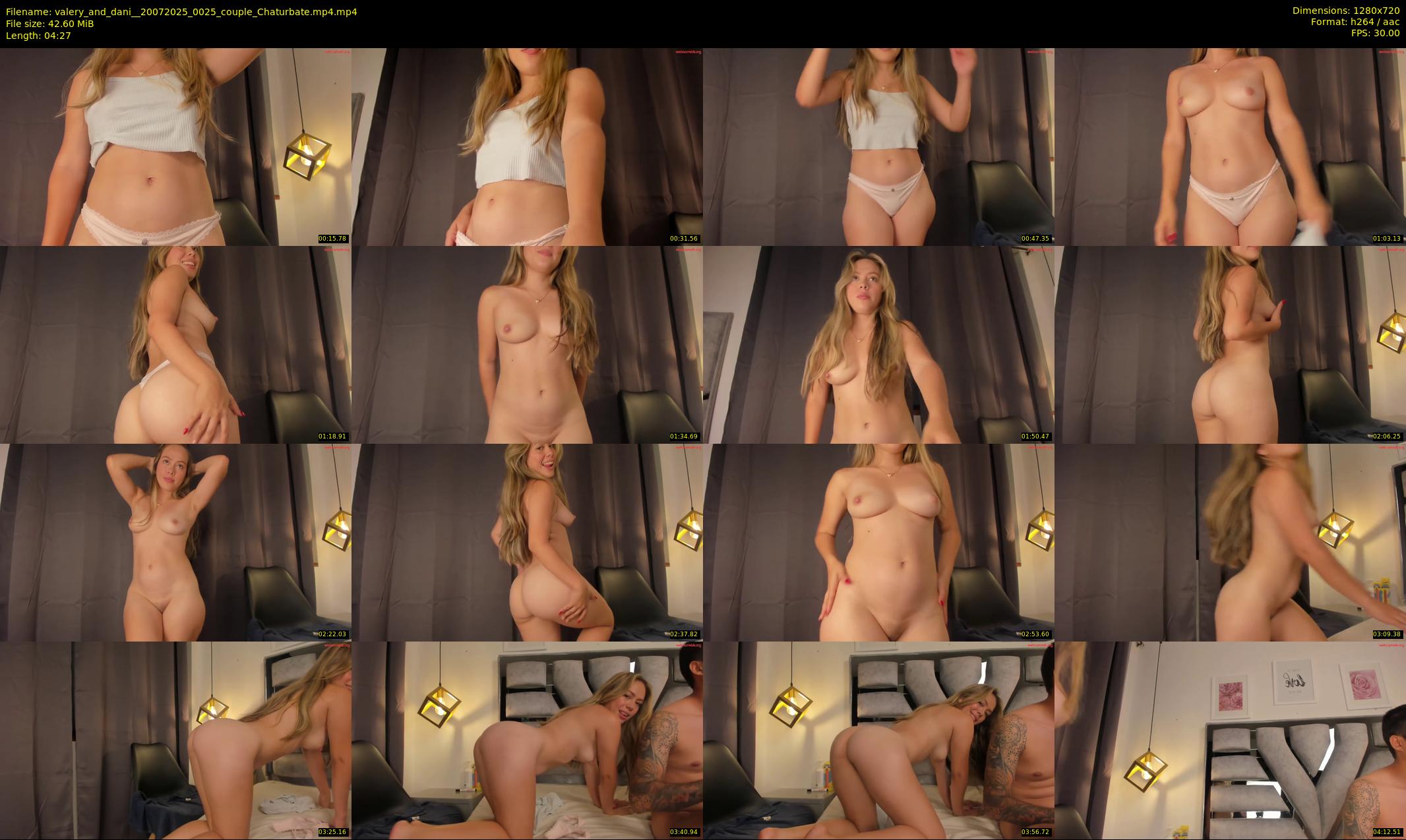 valery_and_dani_ — 5 minute Chaturbate couple cam show recording, 720p, Jul 20, 2025