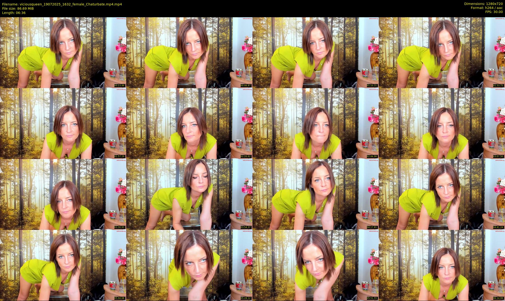 viciousqueen — 7 minute Chaturbate female cam show recording, 720p, Jul 19, 2025